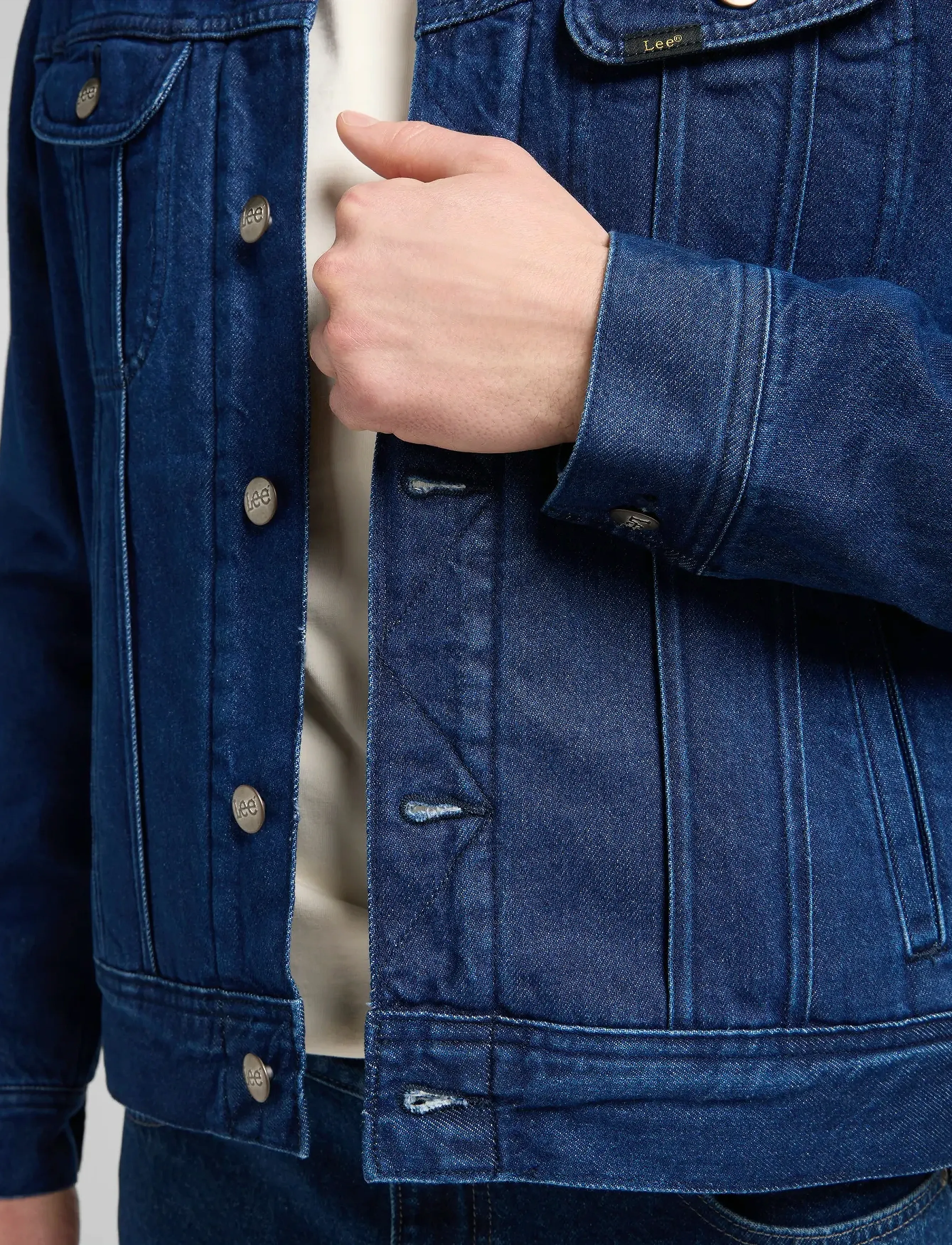 Lee Jeans - SHERPA JACKET - vårjackor - save it - 5