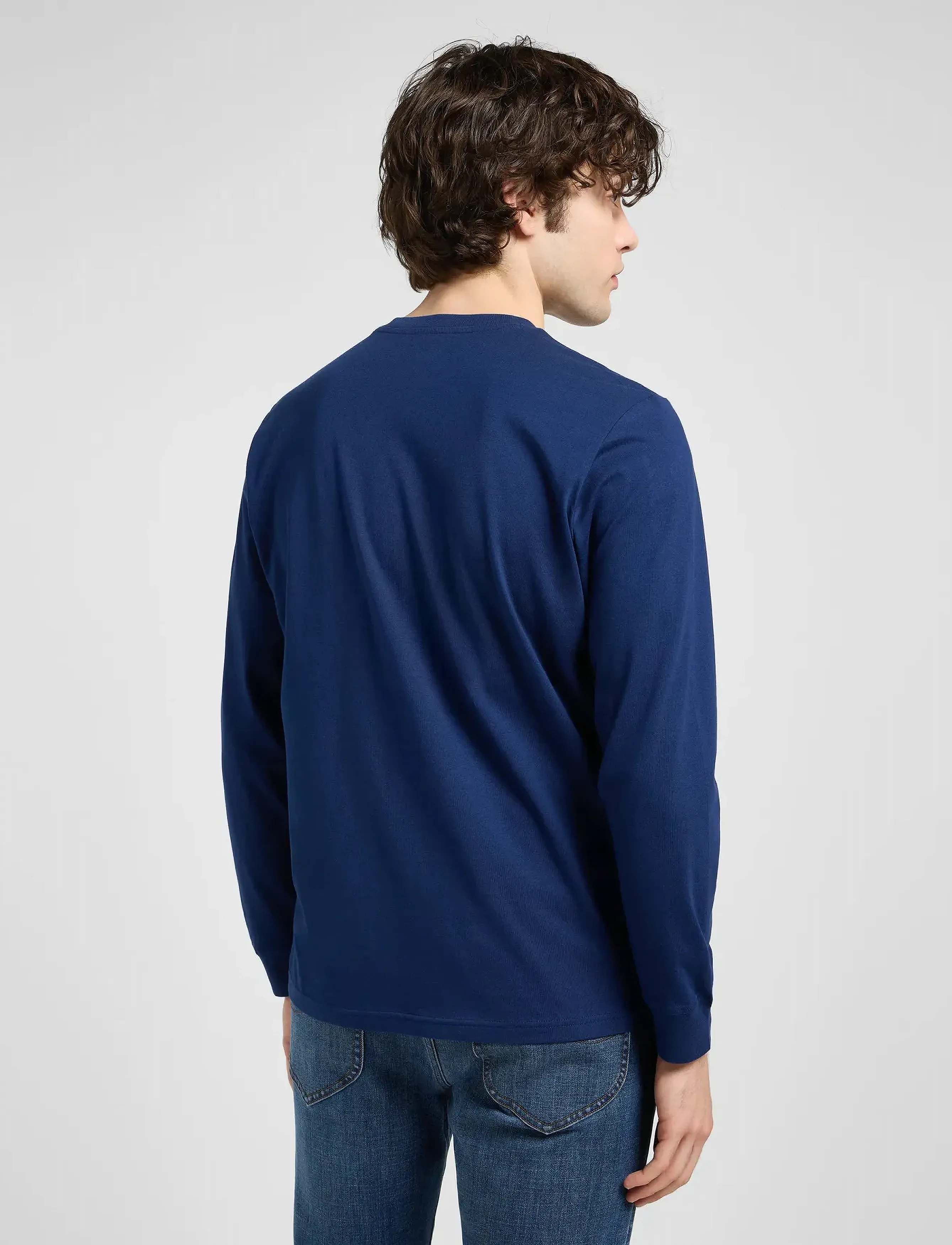 Lee Jeans - LS POCKET TEE - true navy - 3