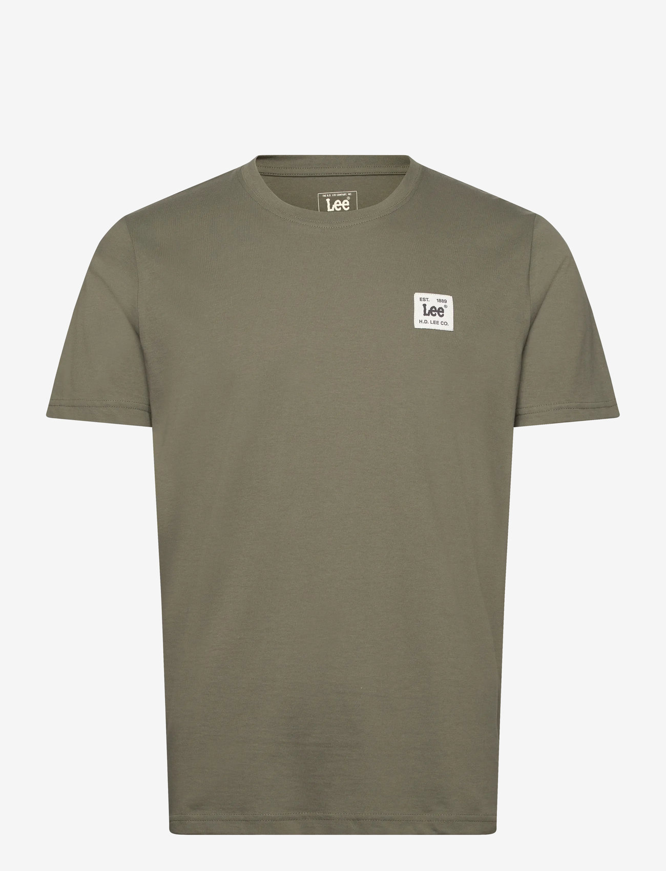 Lee Jeans - REGULAR TEE WOVEN LABEL - mercantile green - 0