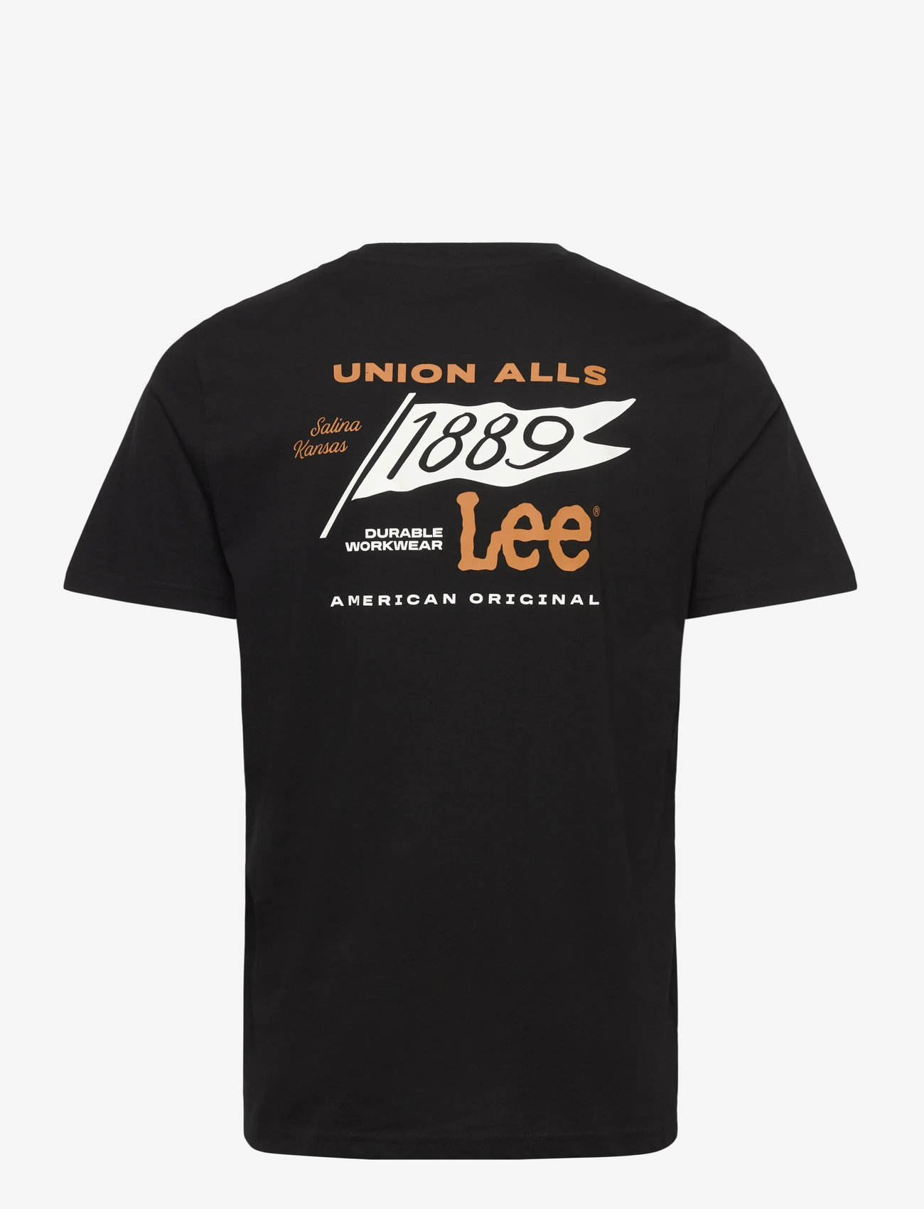 Lee Jeans - GRAPHIC TEE - herbstliche kleidung - unionall black - 2