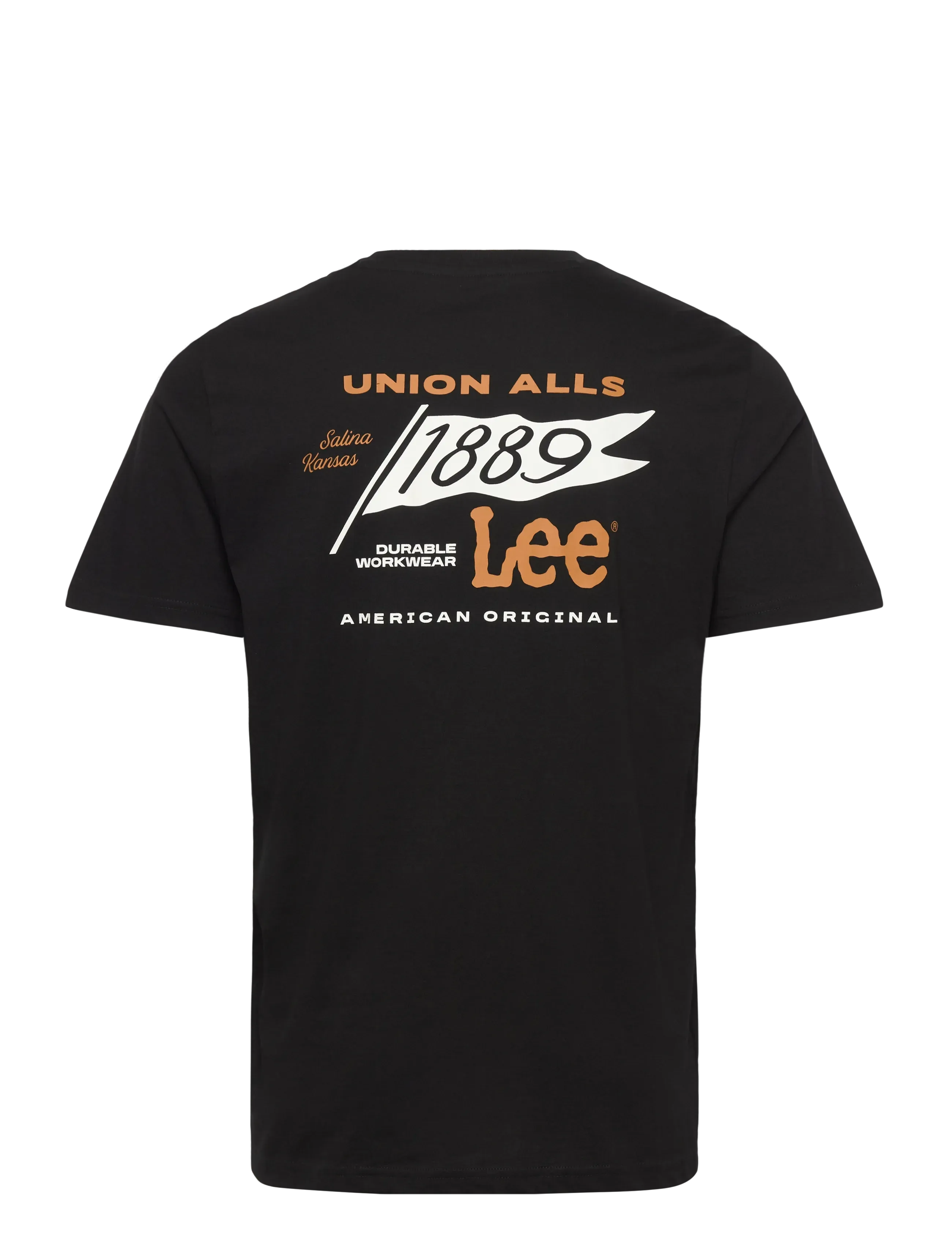 Lee Jeans - GRAPHIC TEE - unionall black - 2