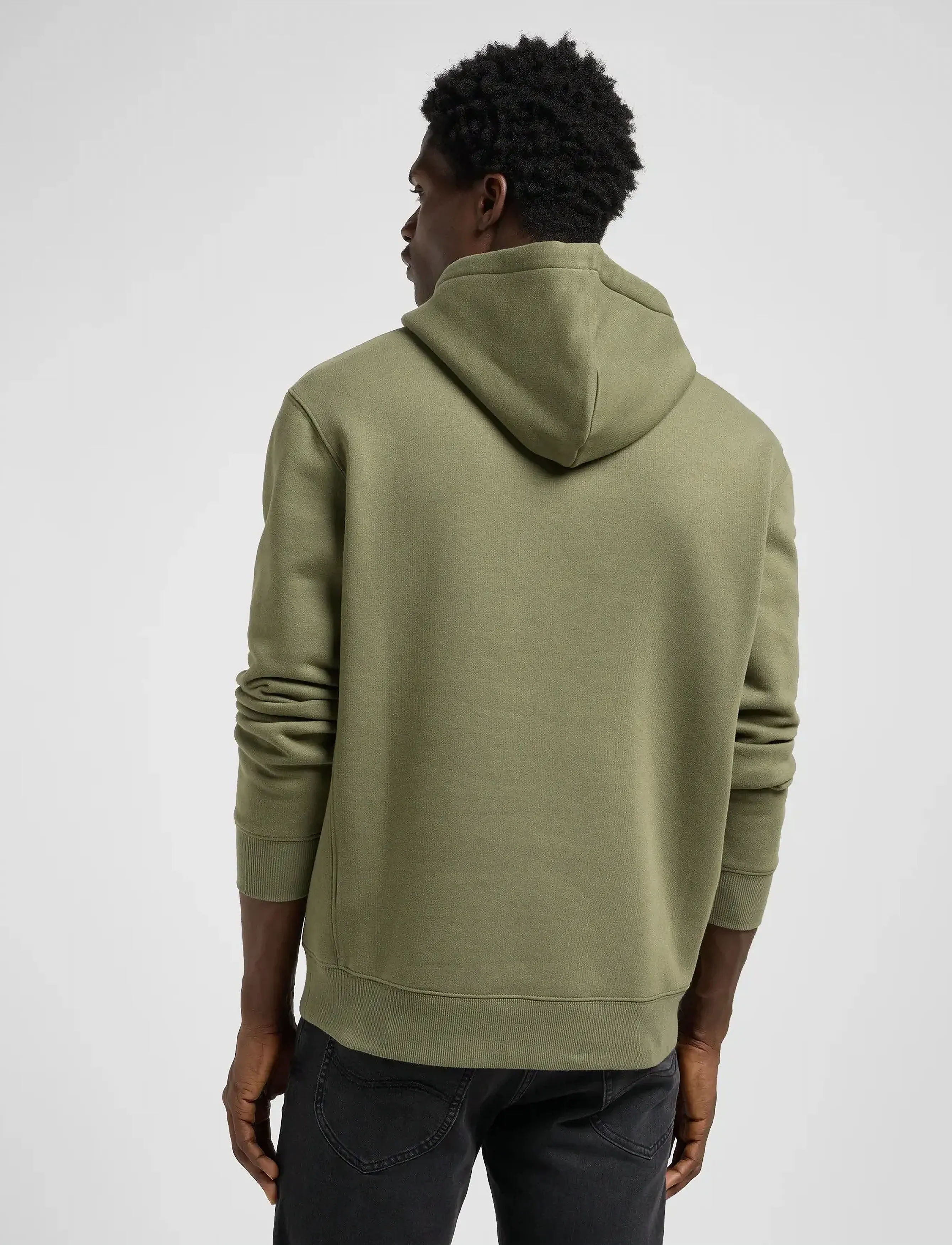 Lee Jeans - BIG LOGO HOODIE - sweatshirts - mercantile green - 3