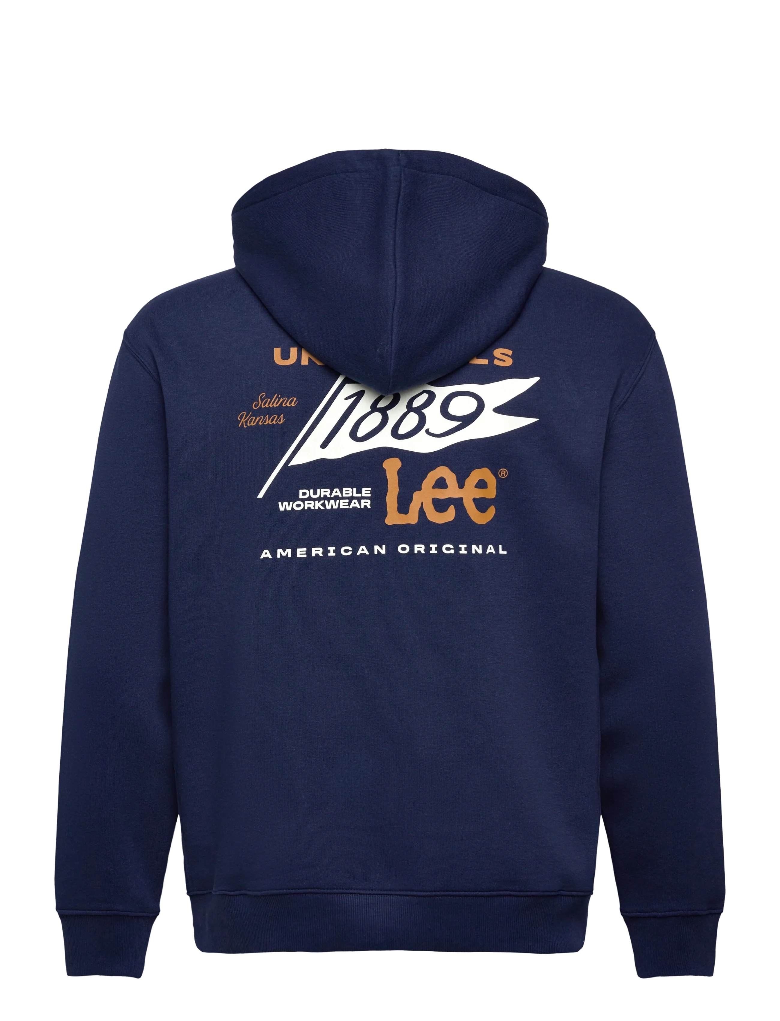 Lee Jeans - GRAPHIC  HOODIE - sweatshirts - true navy - 2
