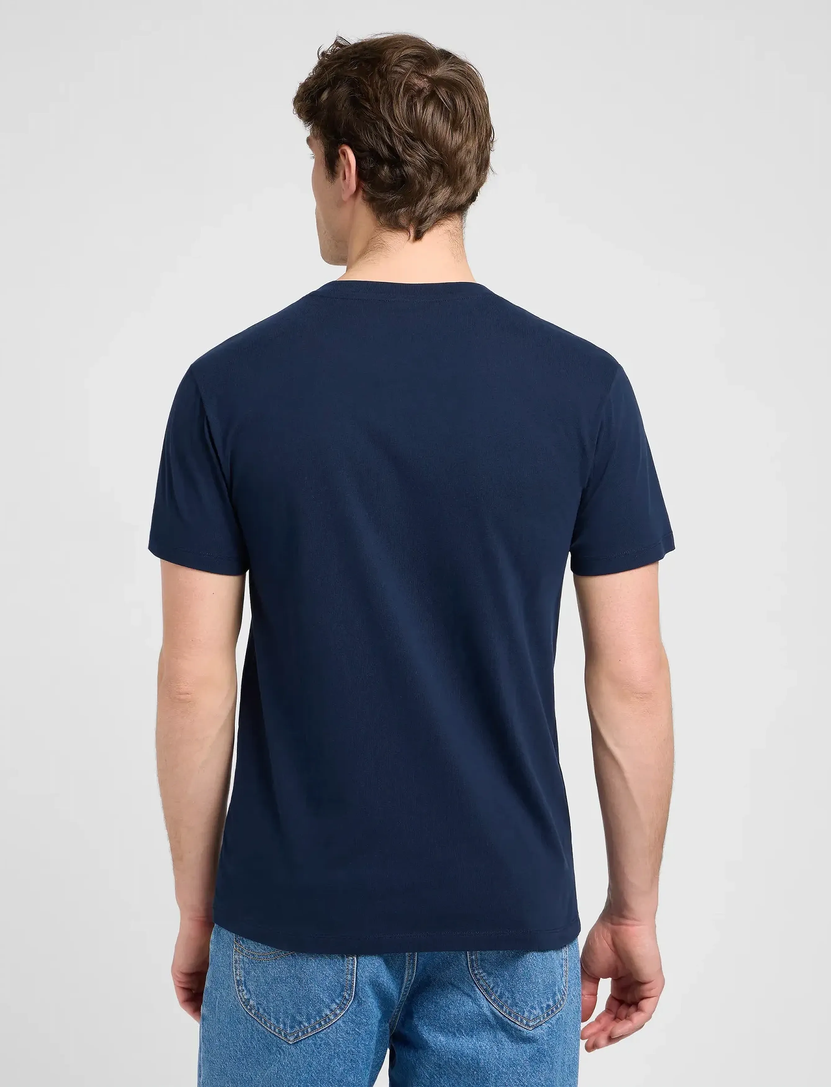 Lee Jeans - ULTIMATE POCKET TEE - zemākās cenas - rivet navy - 3