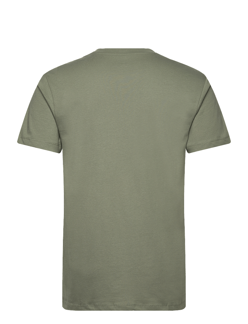Lee Jeans - ULTIMATE POCKET TEE - kortärmade t-shirts - olive stone - 2