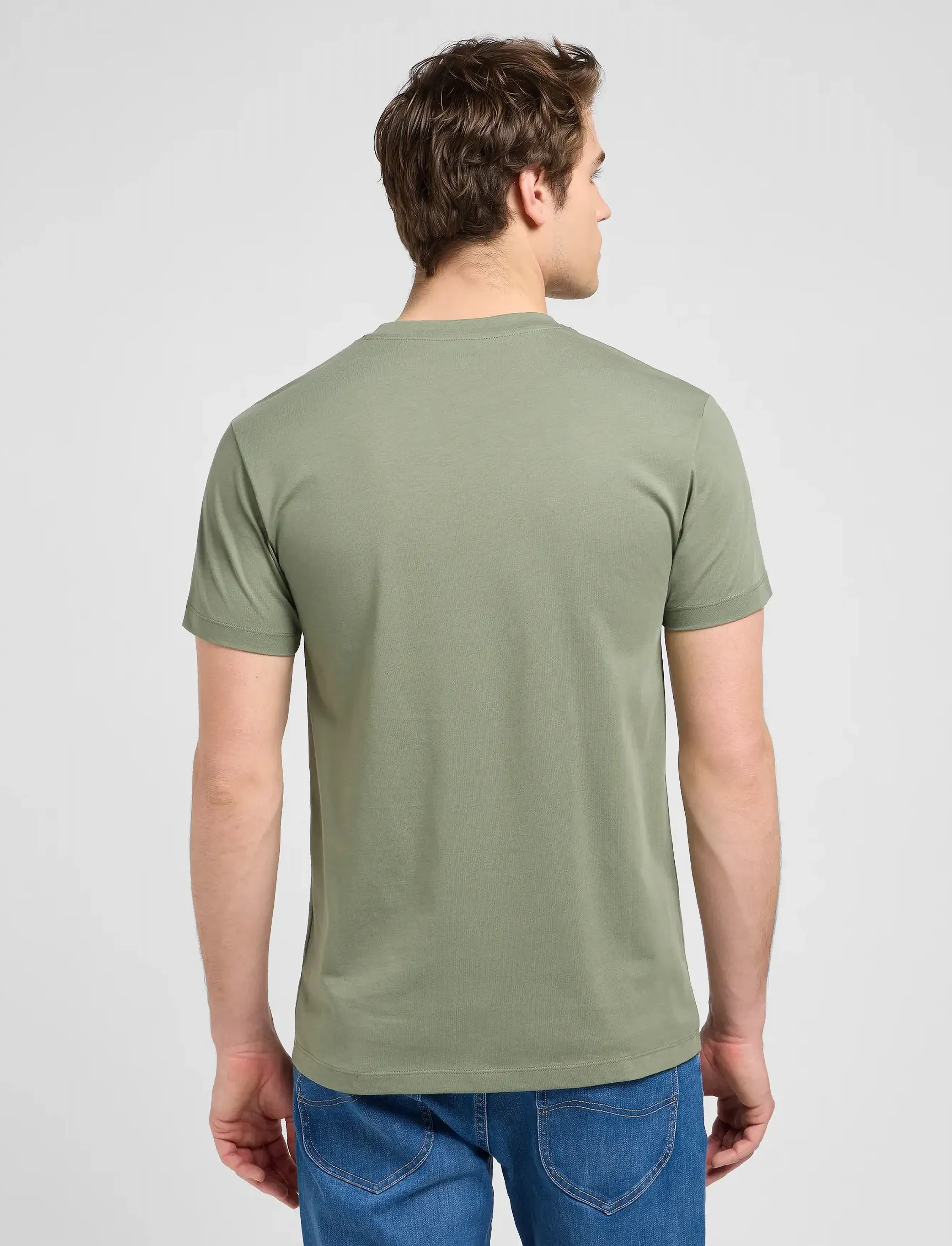 Lee Jeans - ULTIMATE POCKET TEE - die niedrigsten preise - olive stone - 3