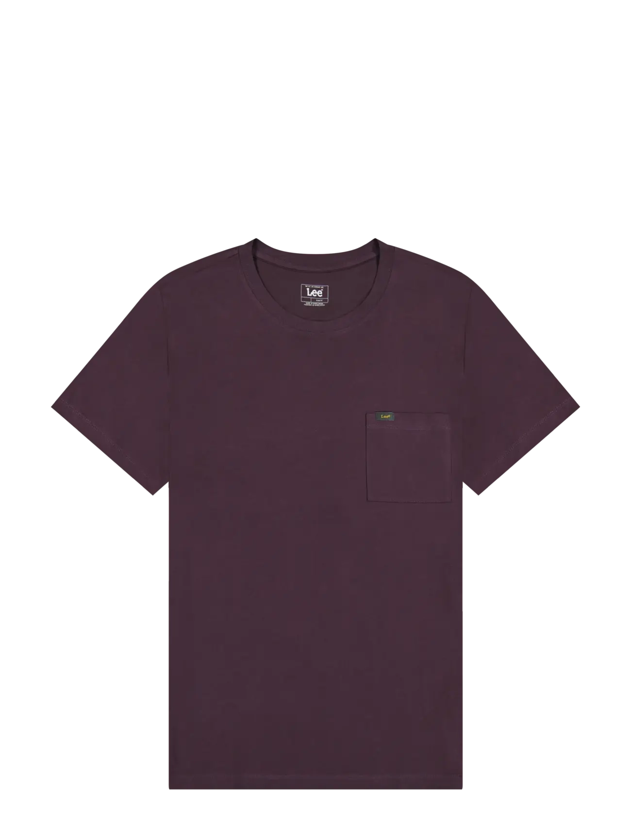 Lee Jeans ULTIMATE POCKET TEE - T-Shirts - DEEP WINE / burgundy
