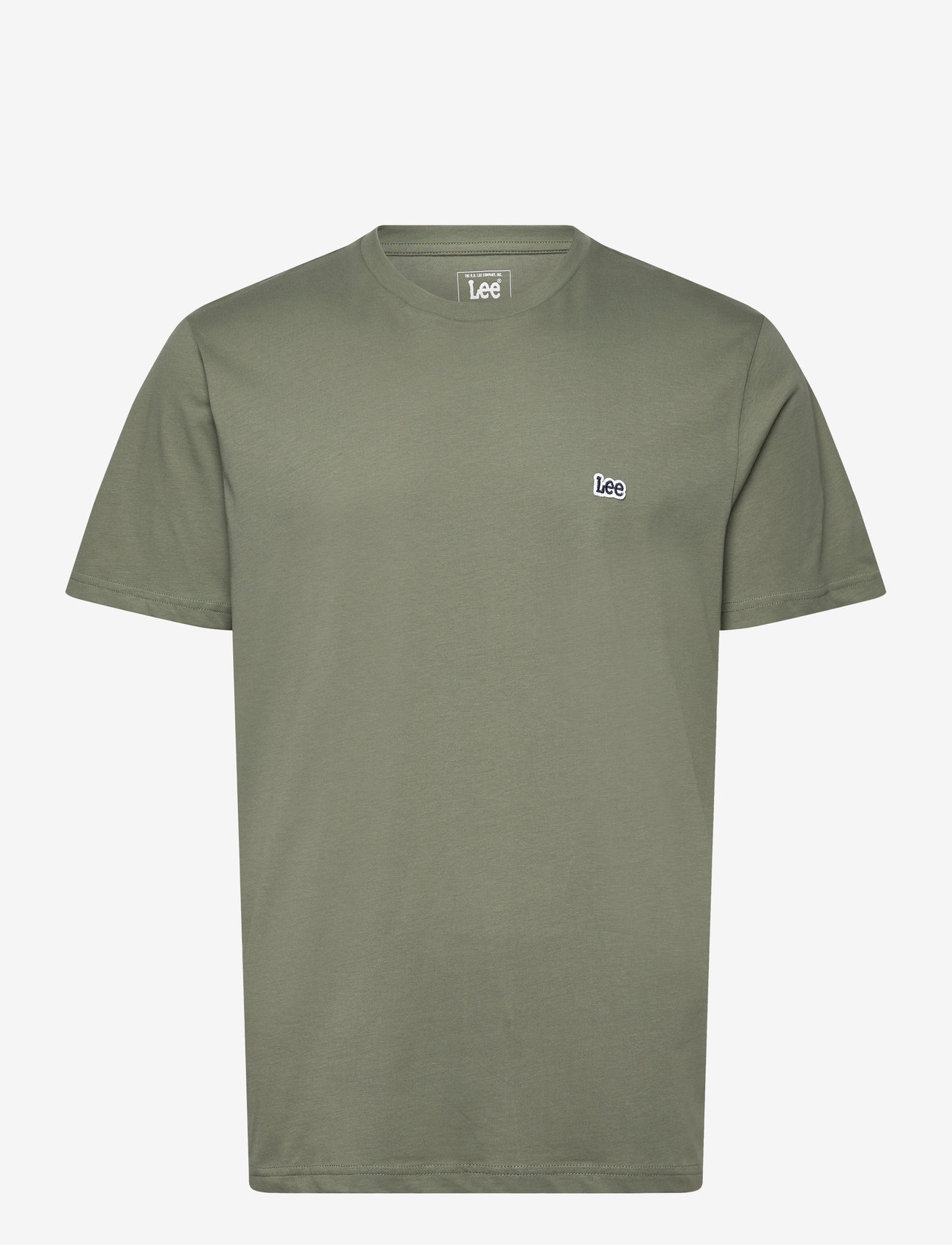 Lee Jeans - SS PATCH LOGO TEE - herbstliche kleidung - olive stone - 0
