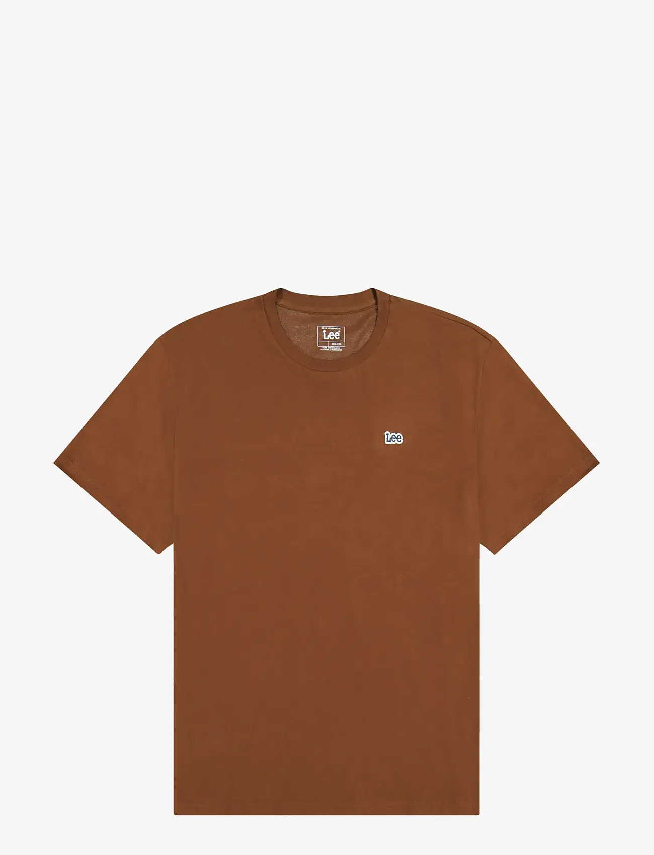 Lee Jeans - SS PATCH LOGO TEE - herbstliche kleidung - luxe brown - 1