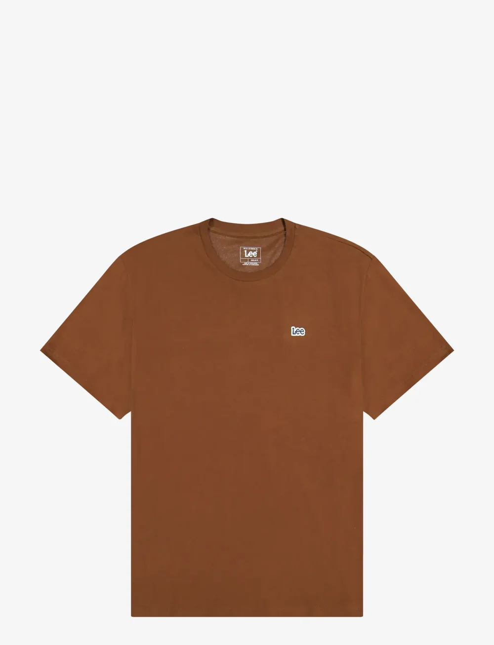 Lee Jeans - SS PATCH LOGO TEE - kurzärmelig - luxe brown - 1