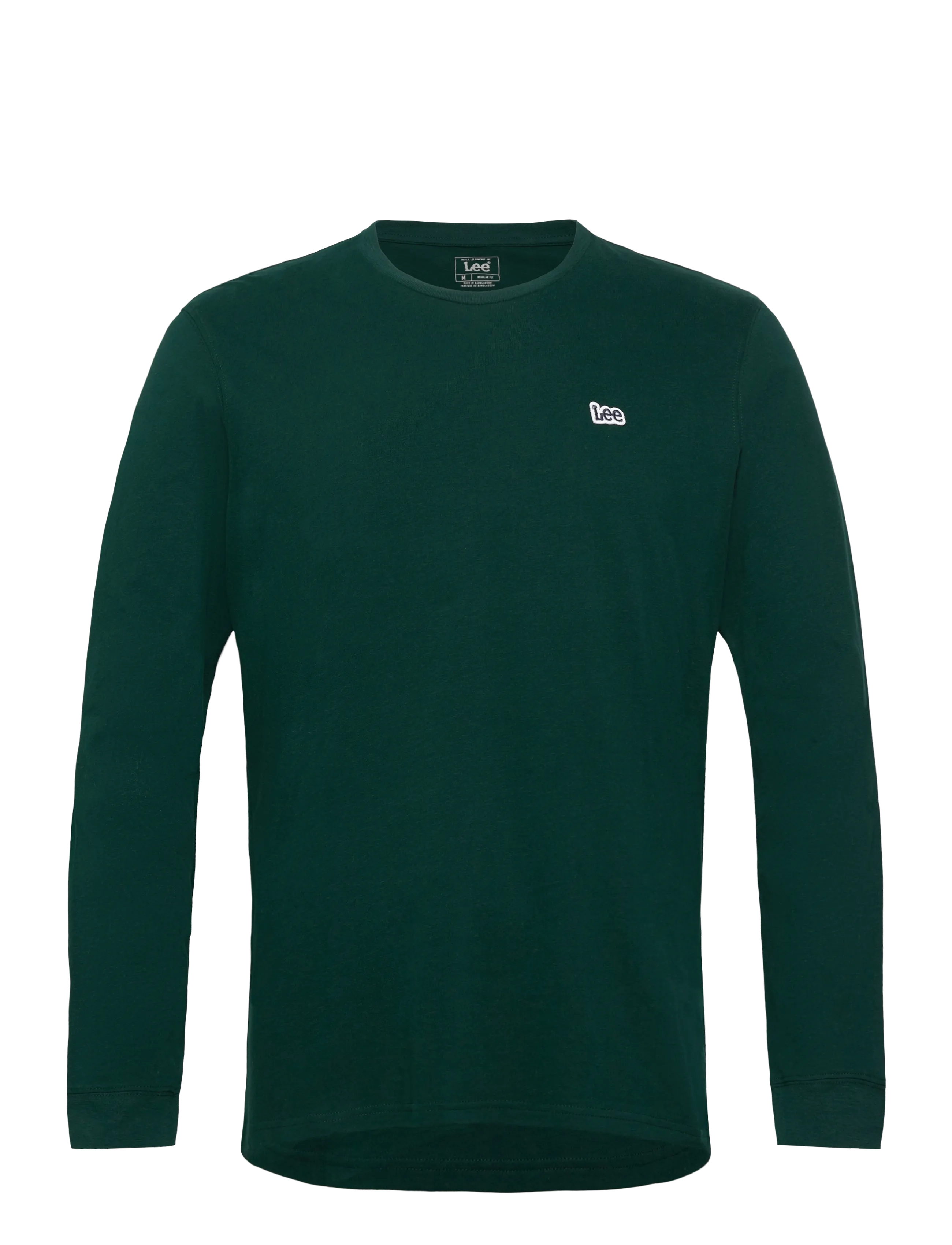 Lee Jeans LS PATCH LOGO TEE - T-Shirts - JADE FOREST / green