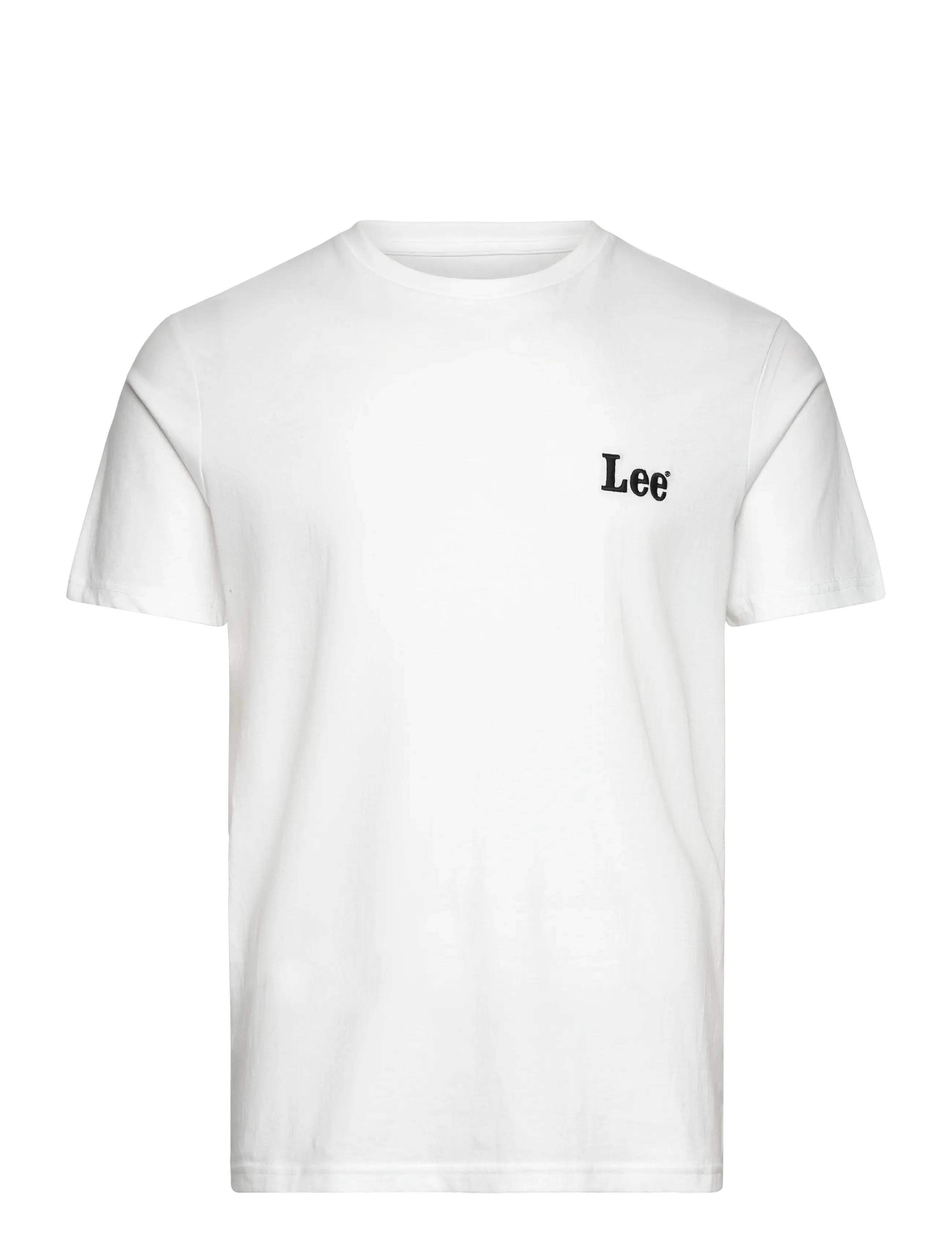 Lee Jeans SS SMALL LOGO TEE - T-Shirts - BRIGHT WHITE / white