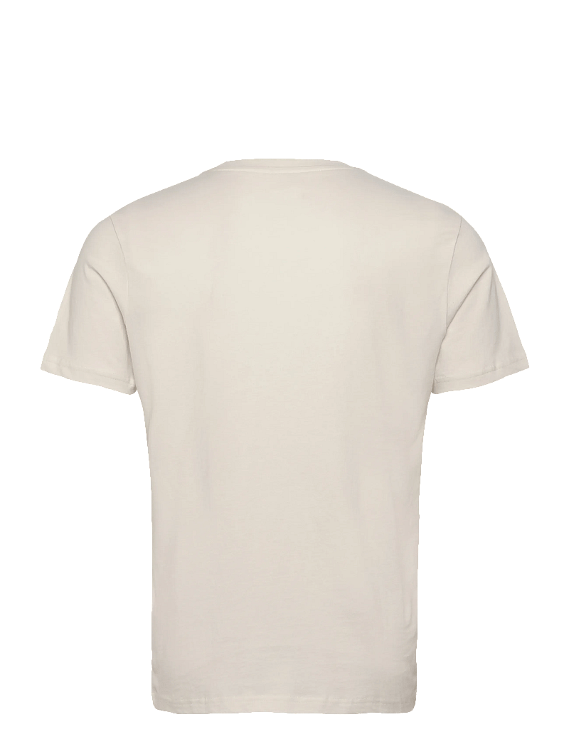 Lee Jeans - MEDIUM WOBBLY LEE TEE - kortärmade t-shirts - ecru - 2