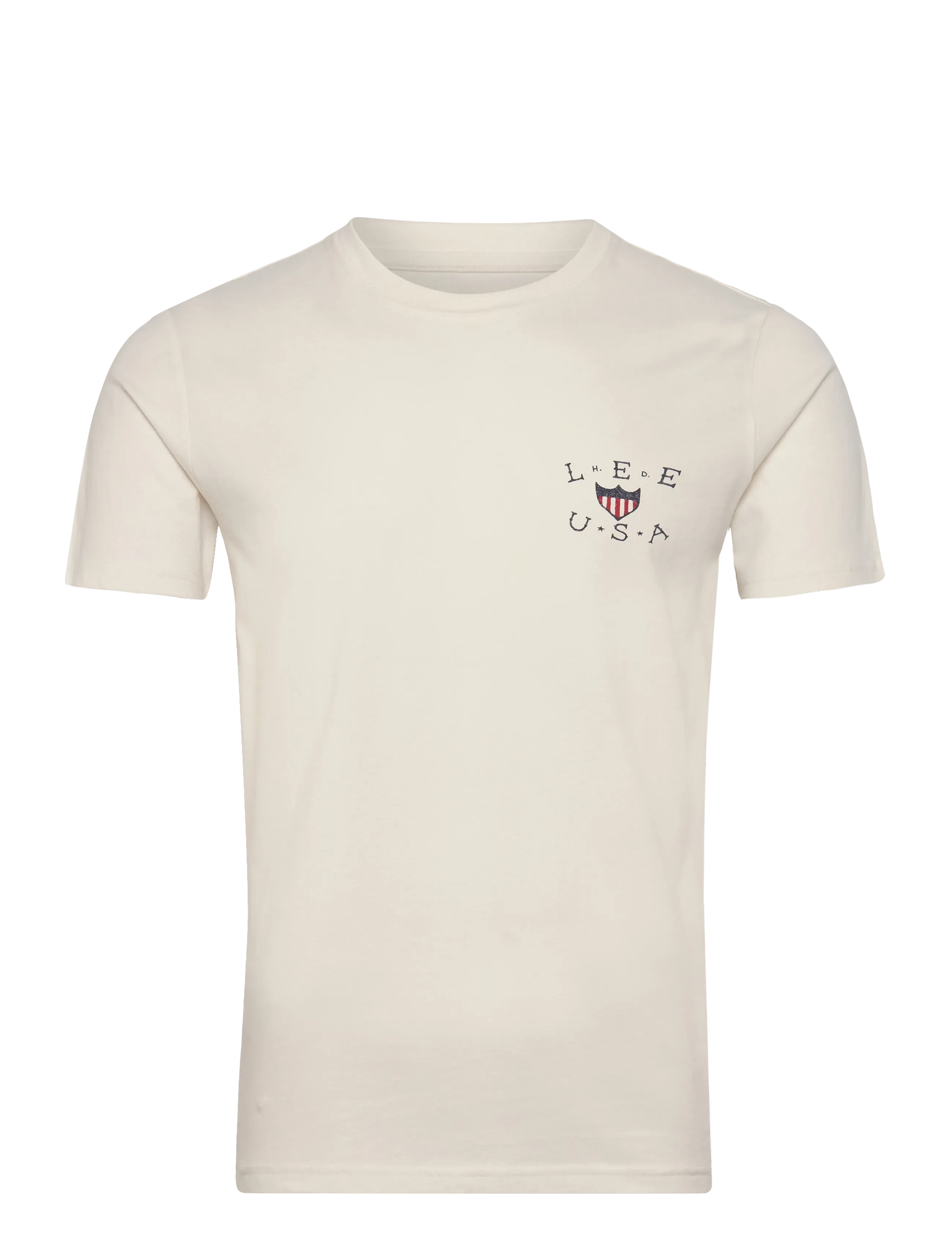 LEE JEANS Essential Graphic Tee Cream - S - Herren