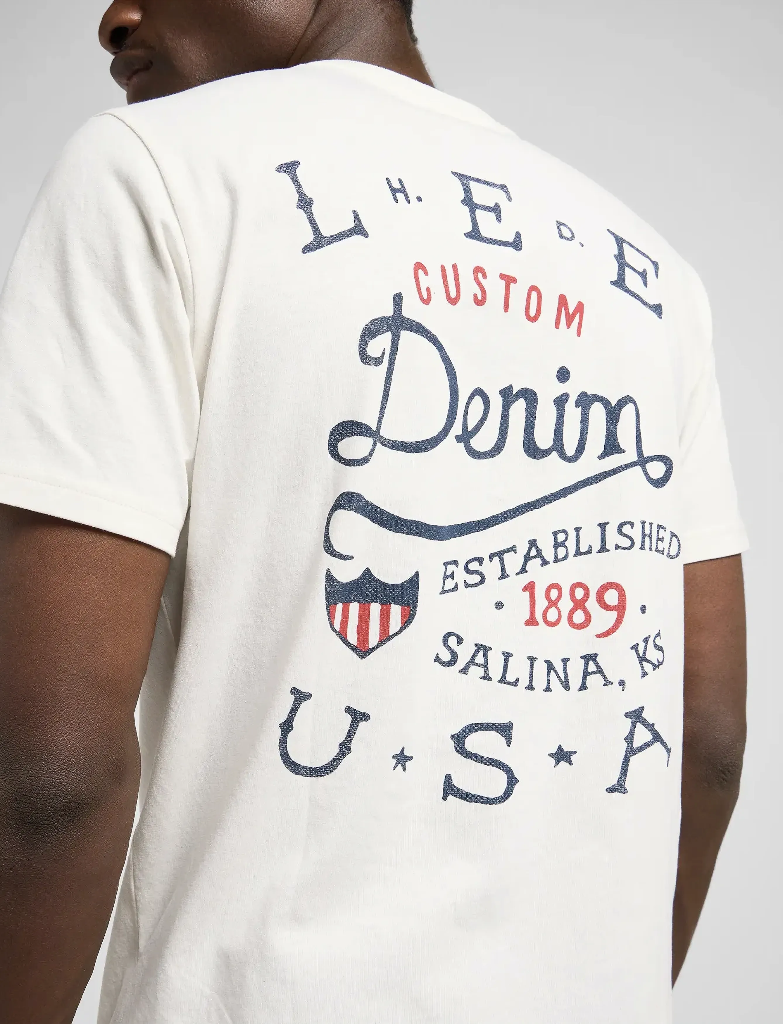 Lee Jeans Essential Graphic Tee t-shirts herr – bild 5