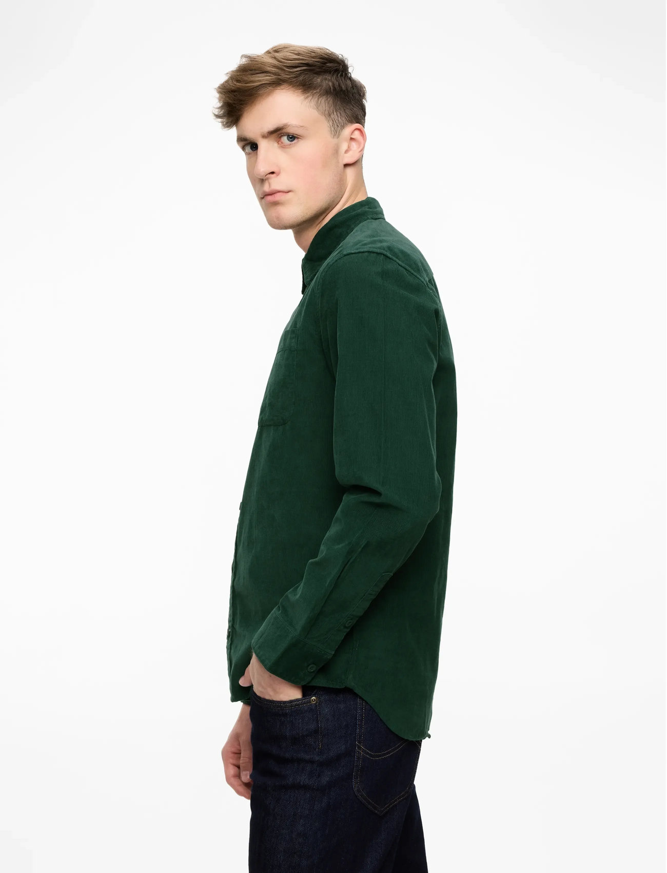 Lee Jeans - LEESURE SHIRT - casual hemden - jade forest - 3