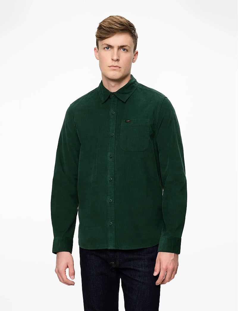 Lee Jeans - LEESURE SHIRT - casual hemden - jade forest - 0