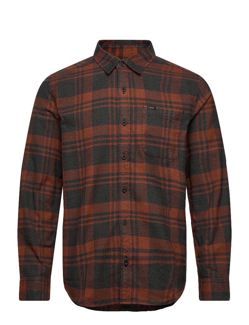 Lee Jeans - LEESURE SHIRT - ruutupaidat - copper fields - 1