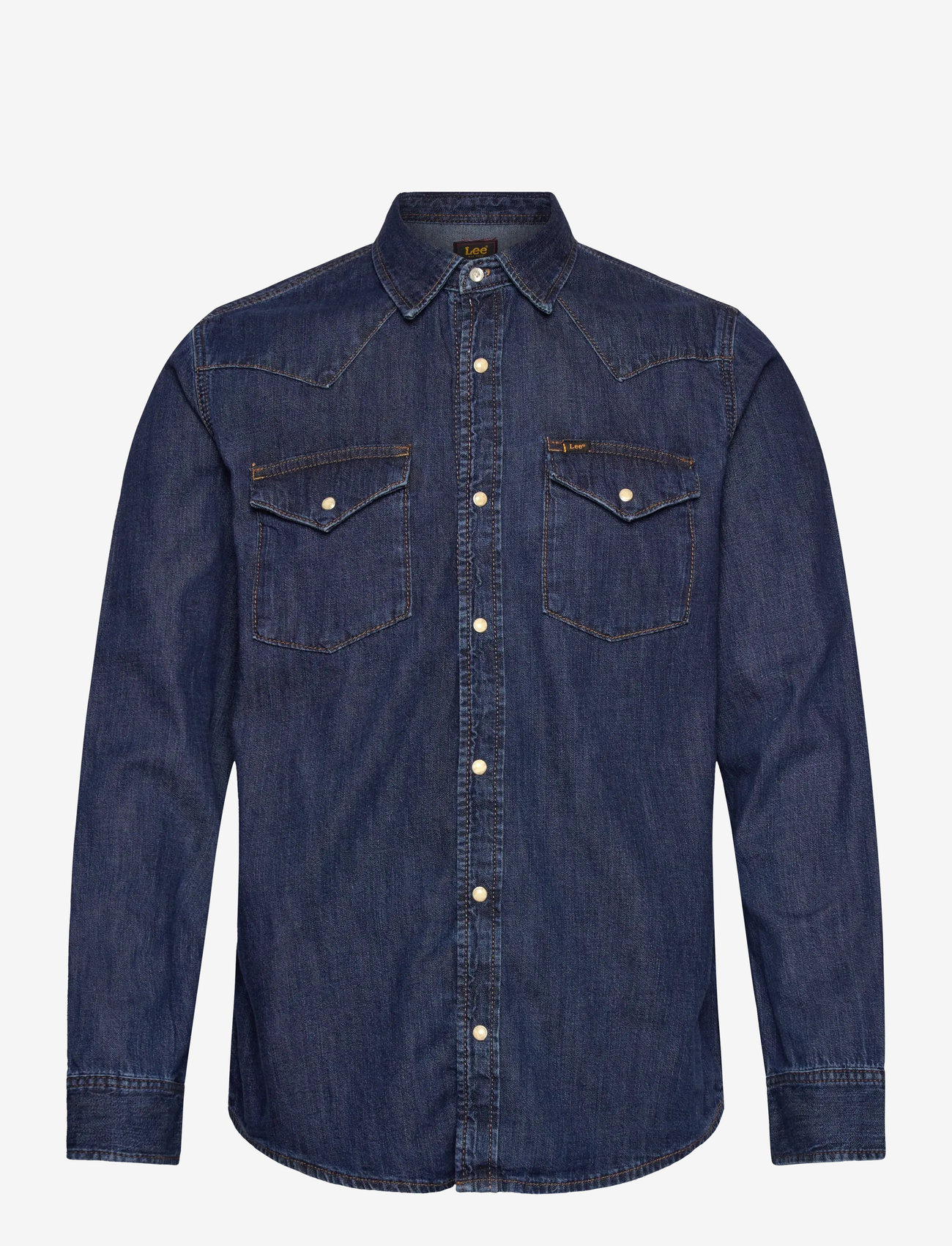 Lee Jeans - REGULAR WESTERN - denim shirts - mid stone 2 - 1