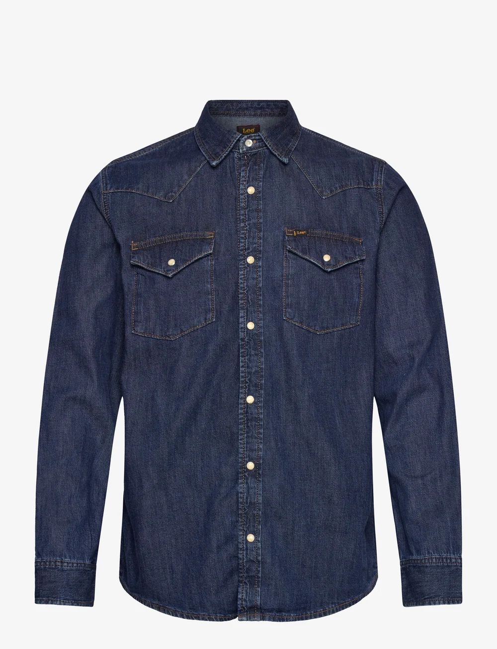 Lee Jeans - REGULAR WESTERN SHIRT - jeansskjortor - mid stone 2 - 1