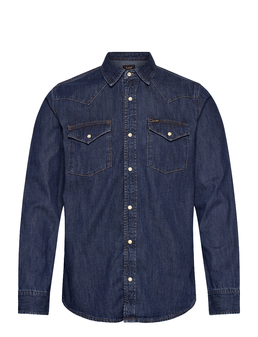 Lee Jeans - REGULAR WESTERN - denim shirts - mid stone 2 - 1