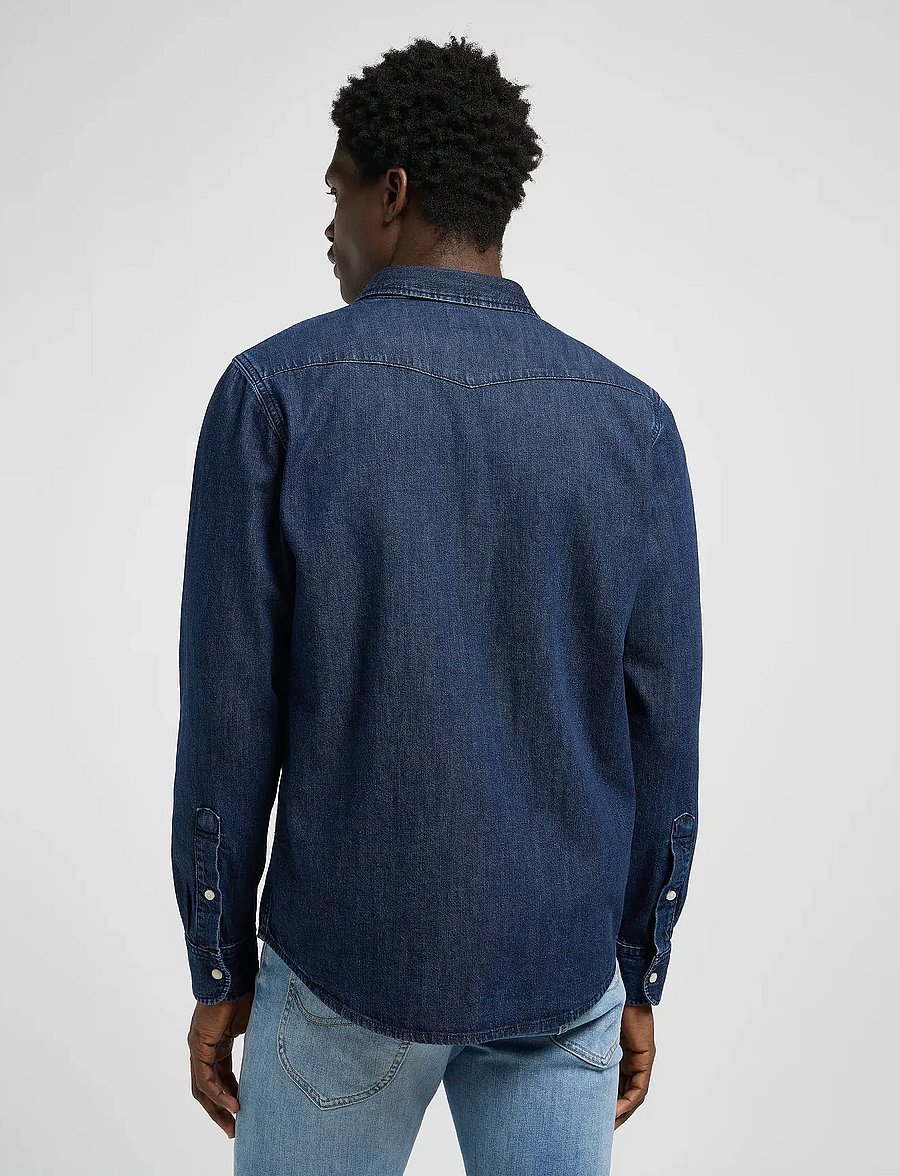Lee Jeans - REGULAR WESTERN - denim shirts - mid stone 2 - 3