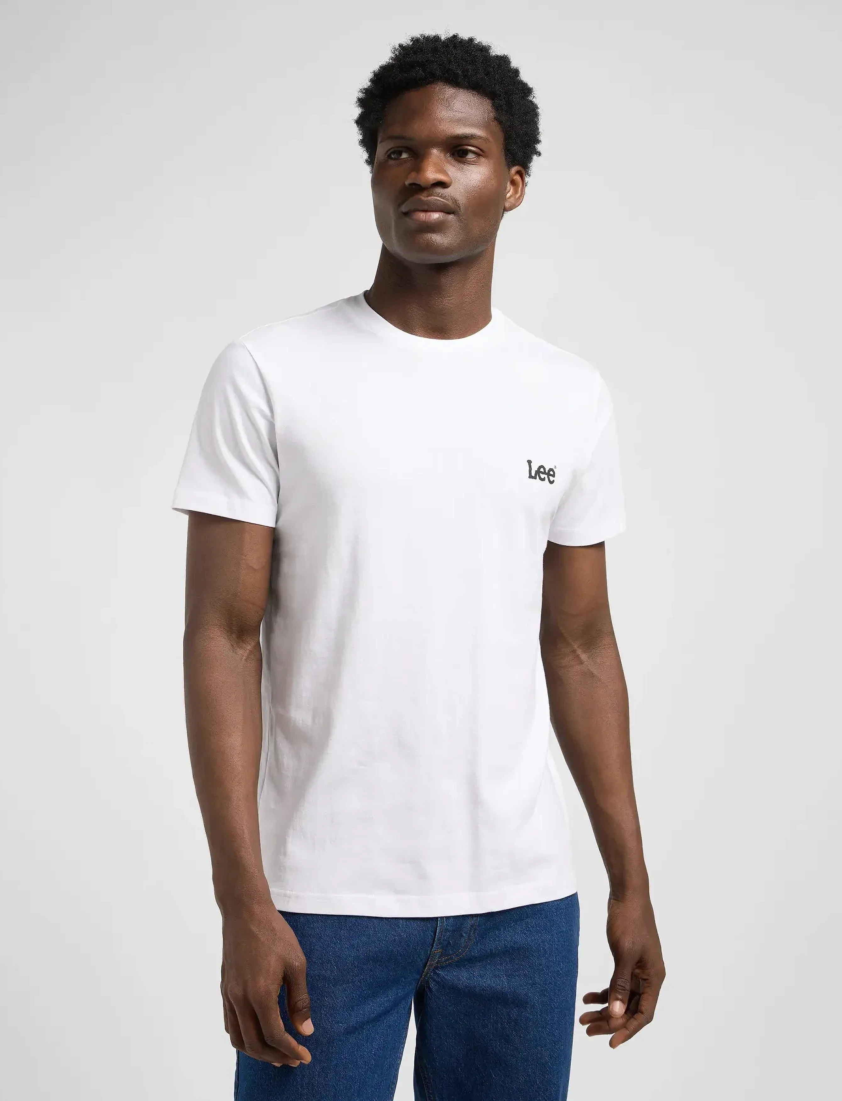 Lee Jeans - TWIN PACK CREW - mrcntl green brgt white - 4