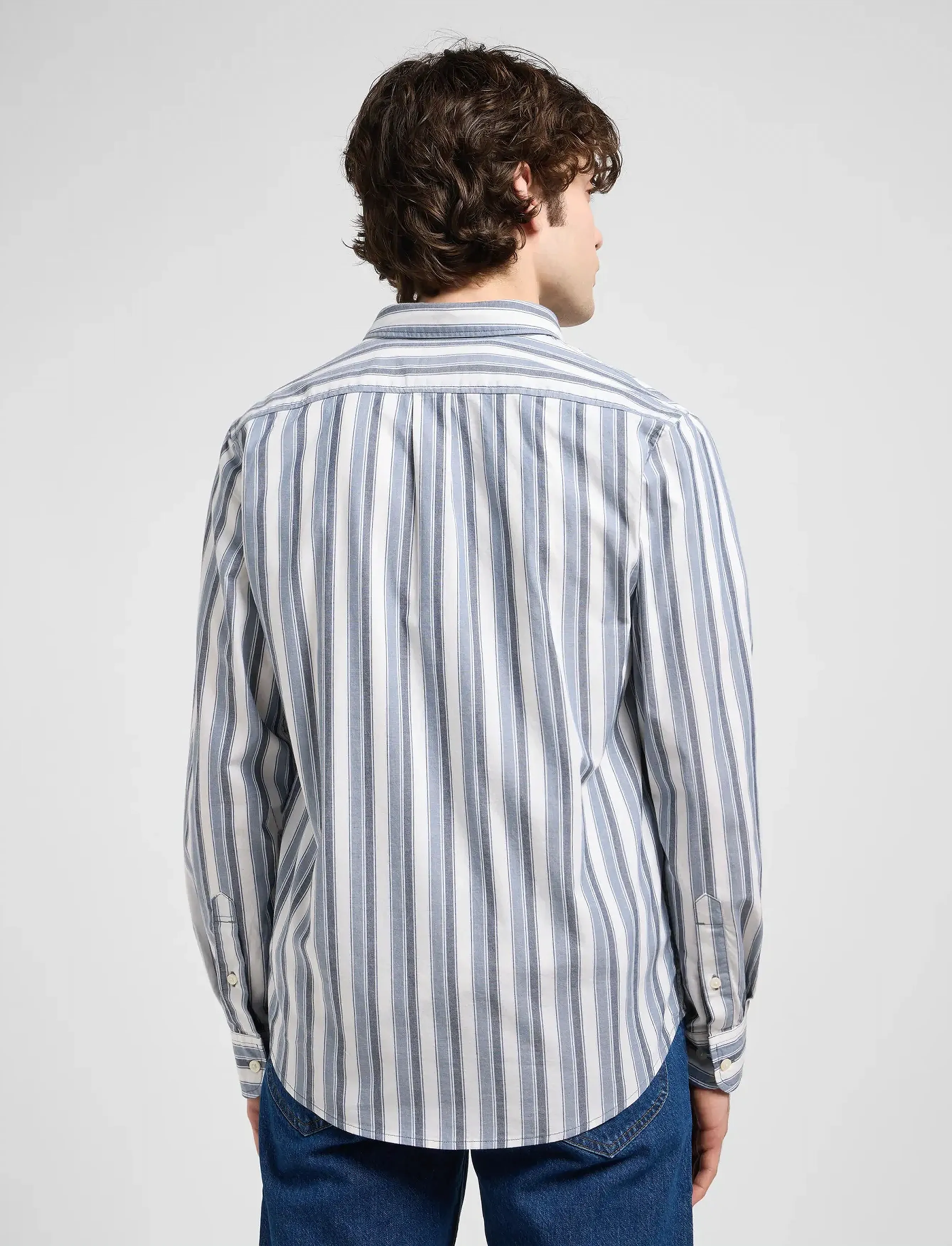 Lee Jeans - LEE BUTTON DOWN - mænd - vintage daydream stripe - 3
