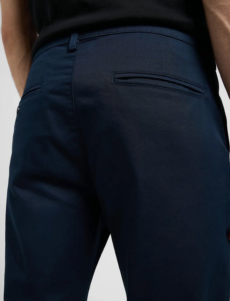 Lee Jeans - REGULAR CHINO - chino stila bikses - rivet navy - 5
