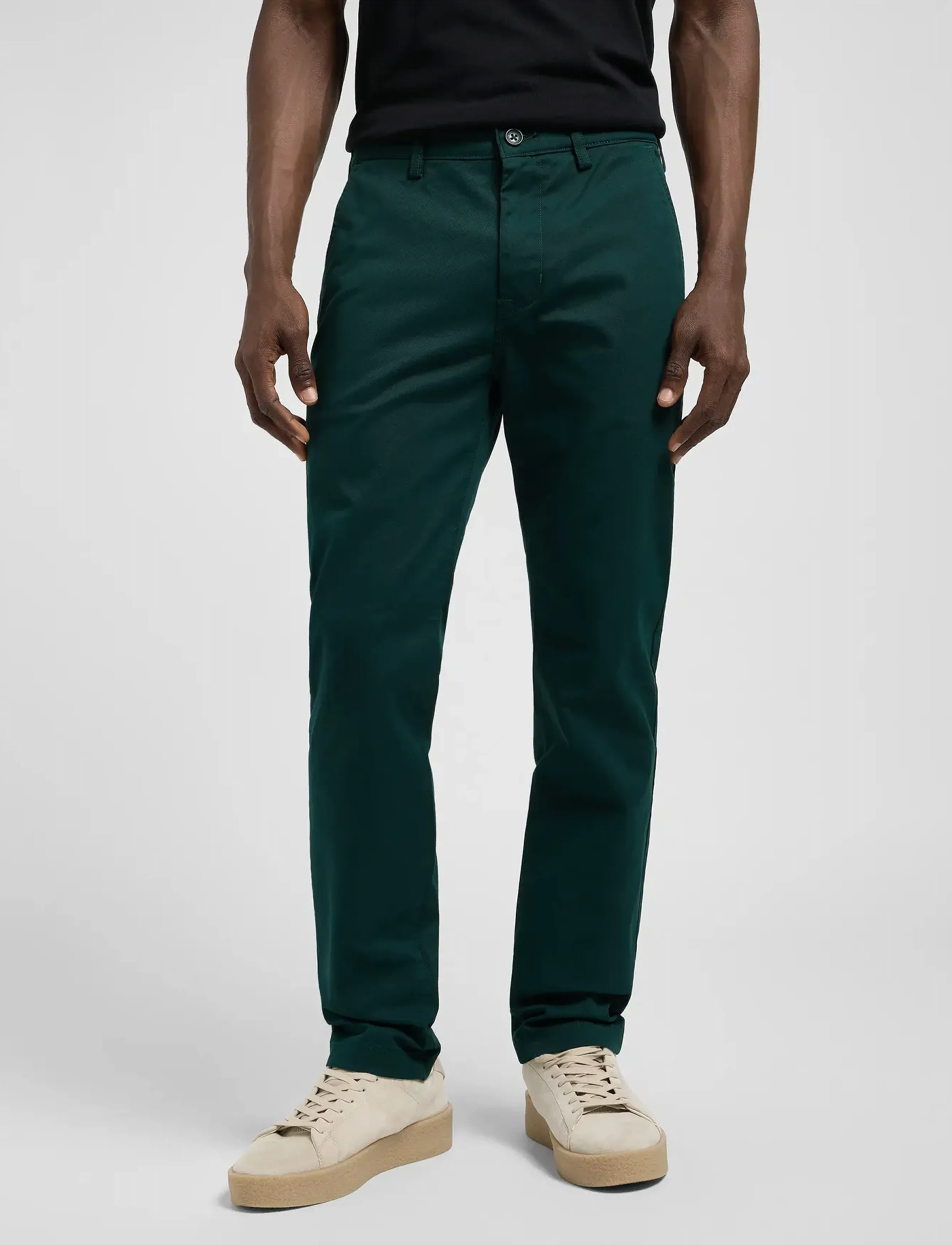 Lee Jeans REGULAR CHINO - Deals - JADE FOREST / green