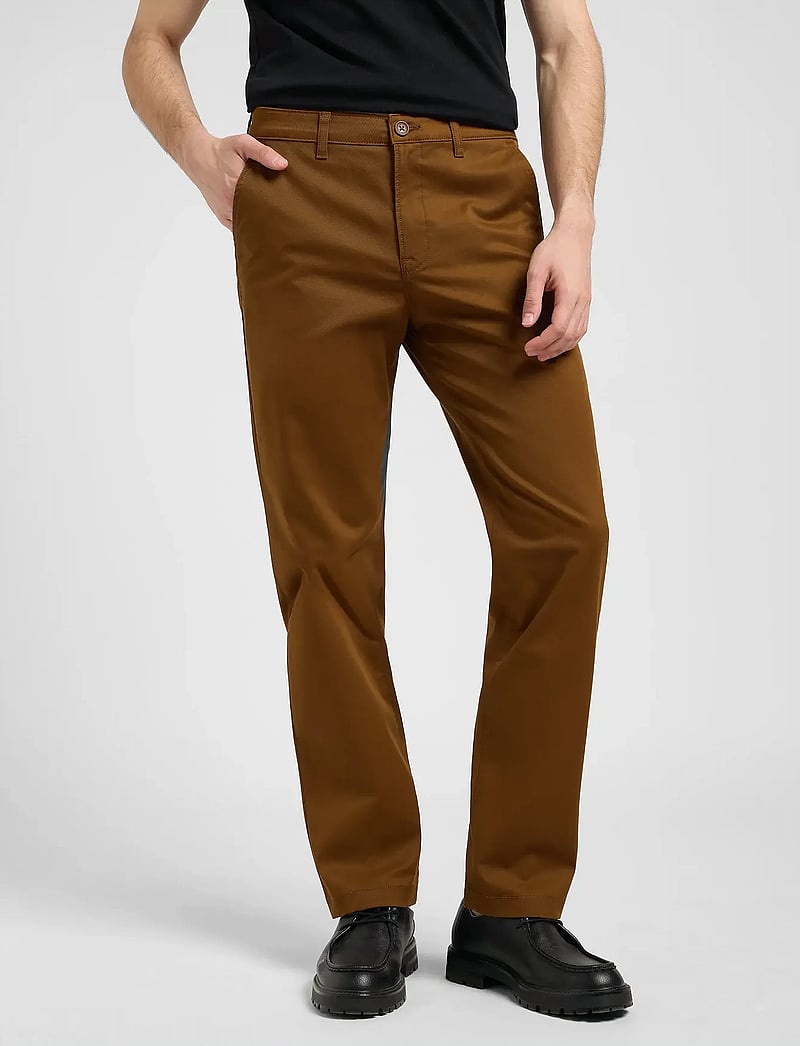 Lee Jeans - REGULAR CHINO - chinos - quail brown - 0