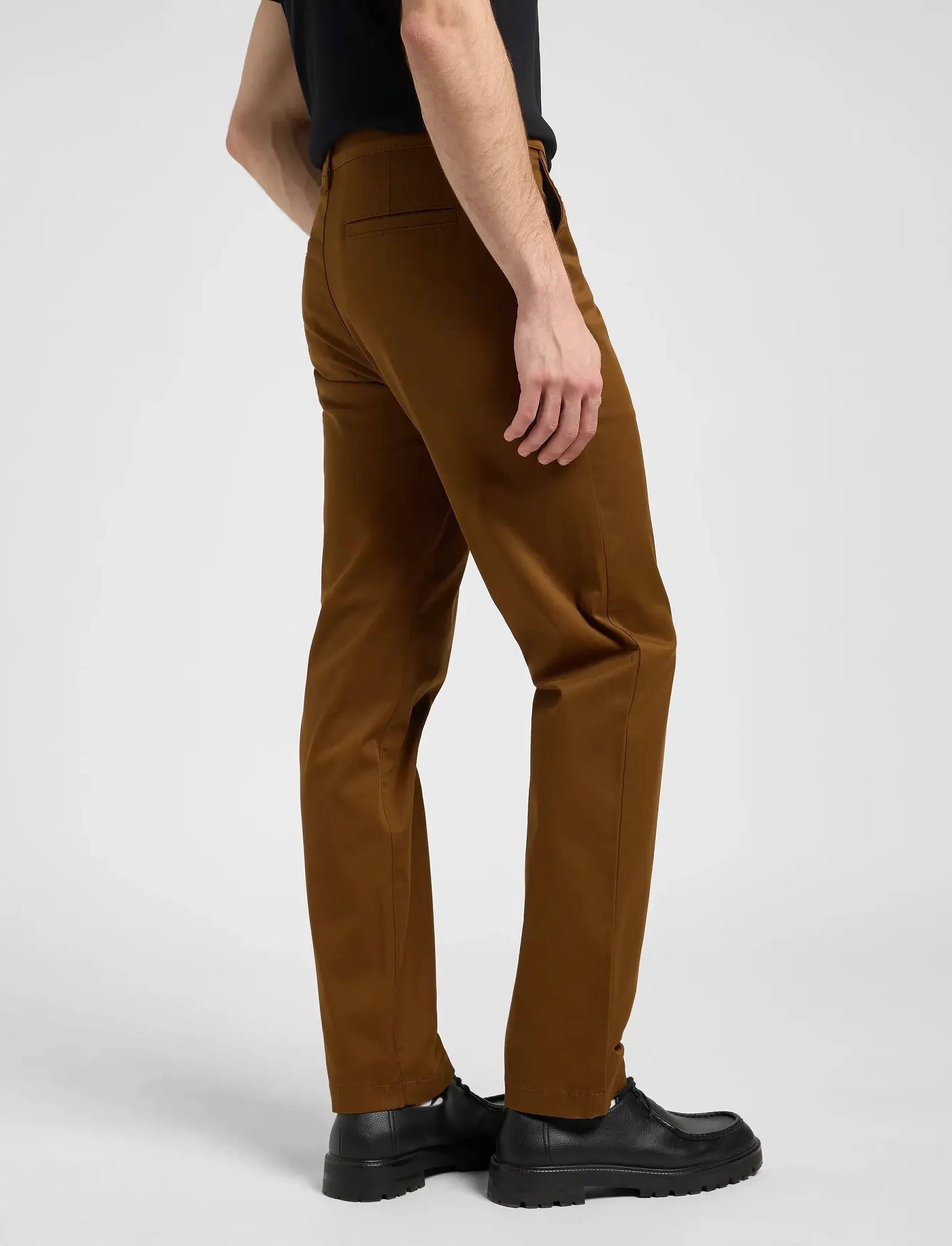 Lee Jeans - REGULAR CHINO - mænd - quail brown - 4