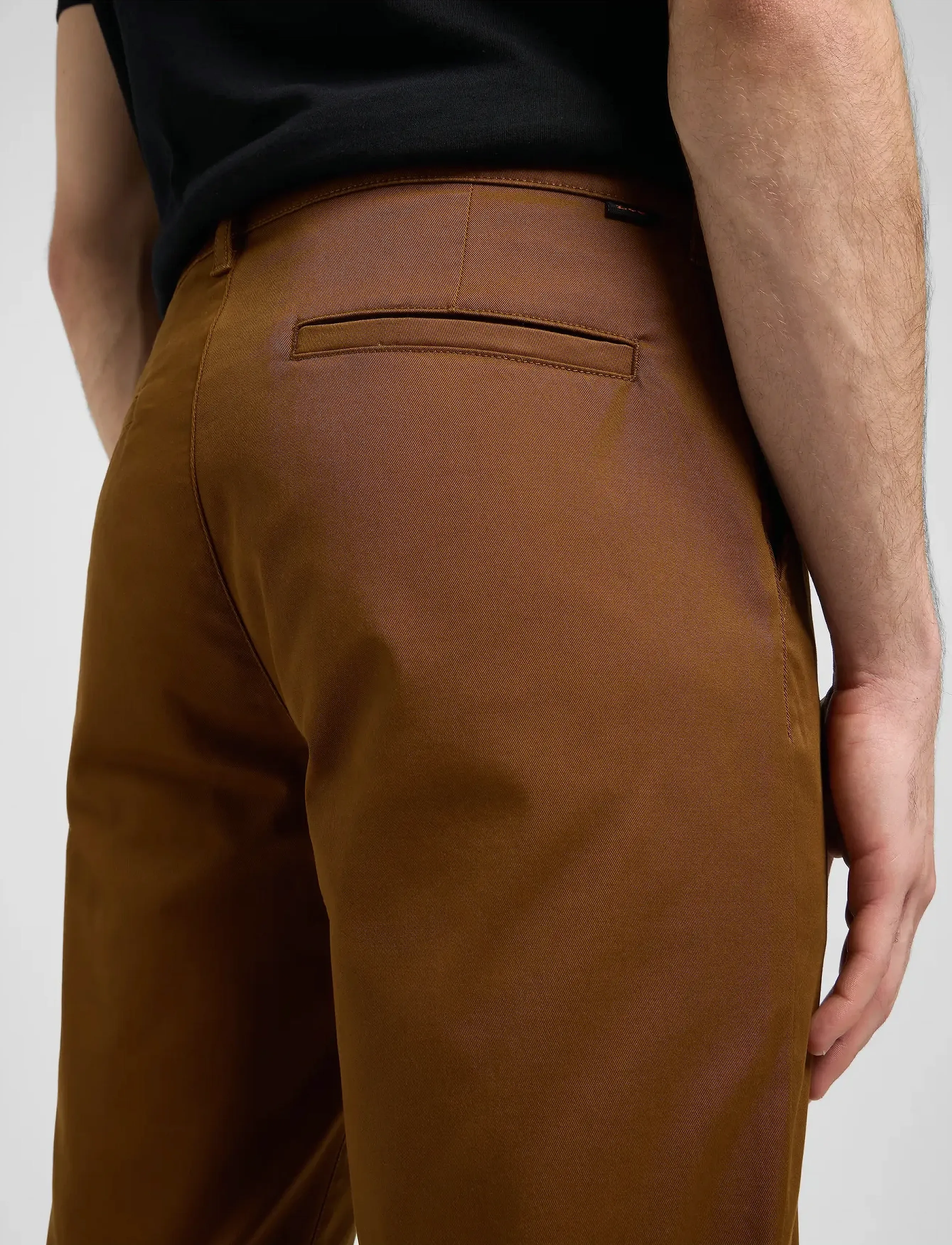 Lee Jeans - REGULAR CHINO - mænd - quail brown - 5