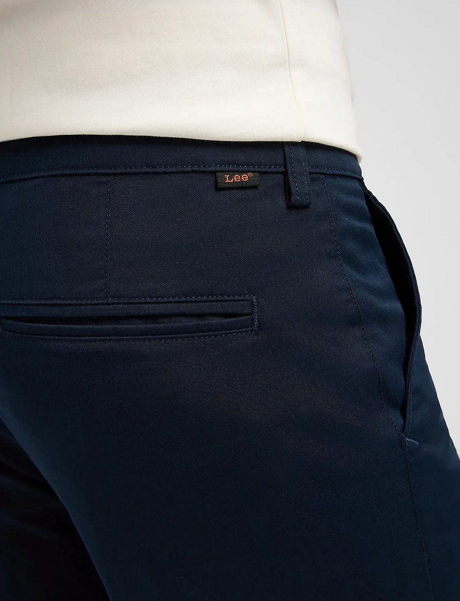 Lee Jeans - SLIM CHINO - pantalons chino - rivet navy - 5