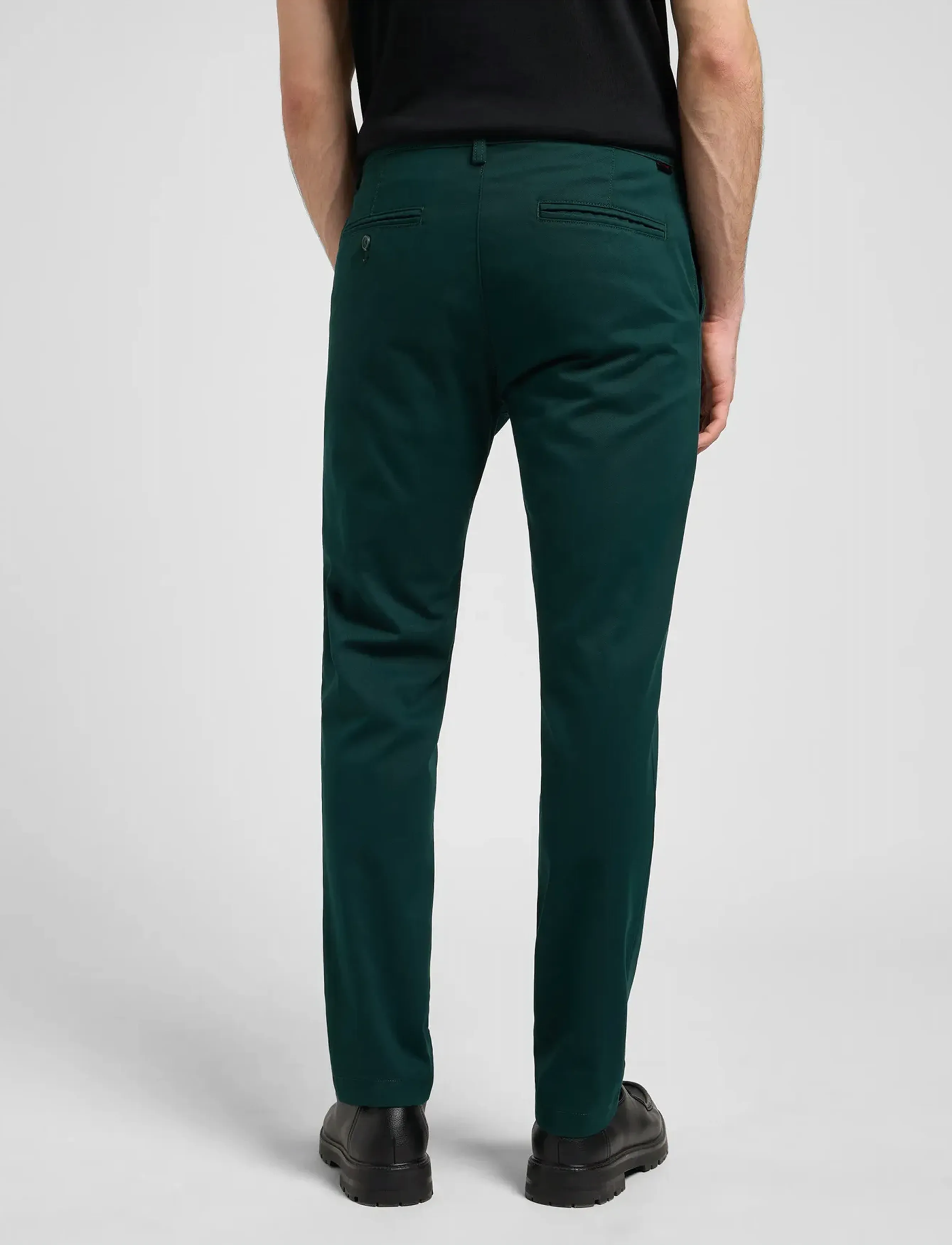 Lee Jeans - SLIM CHINO - chino püksid - jade forest - 2