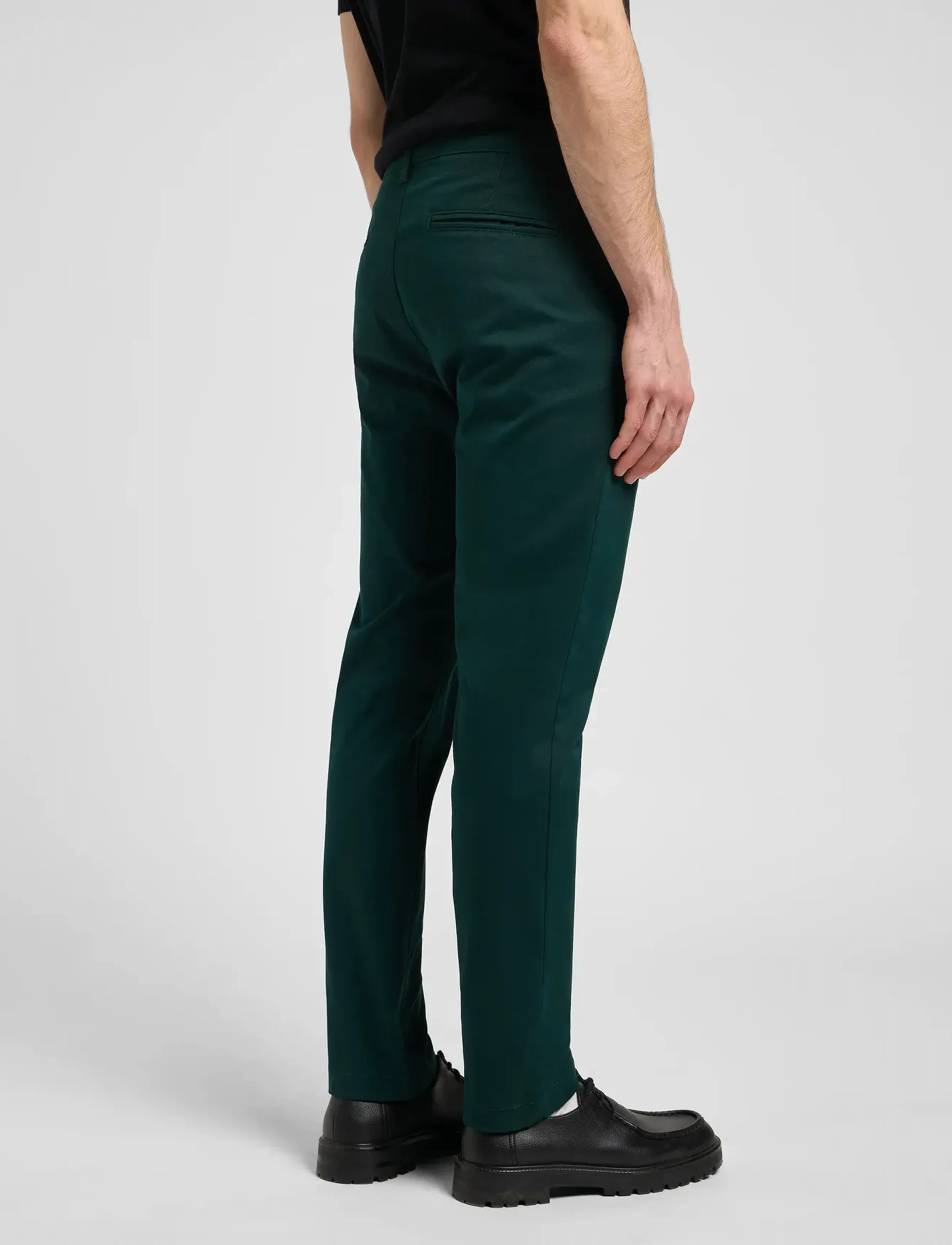 Lee Jeans - SLIM CHINO - chino püksid - jade forest - 4