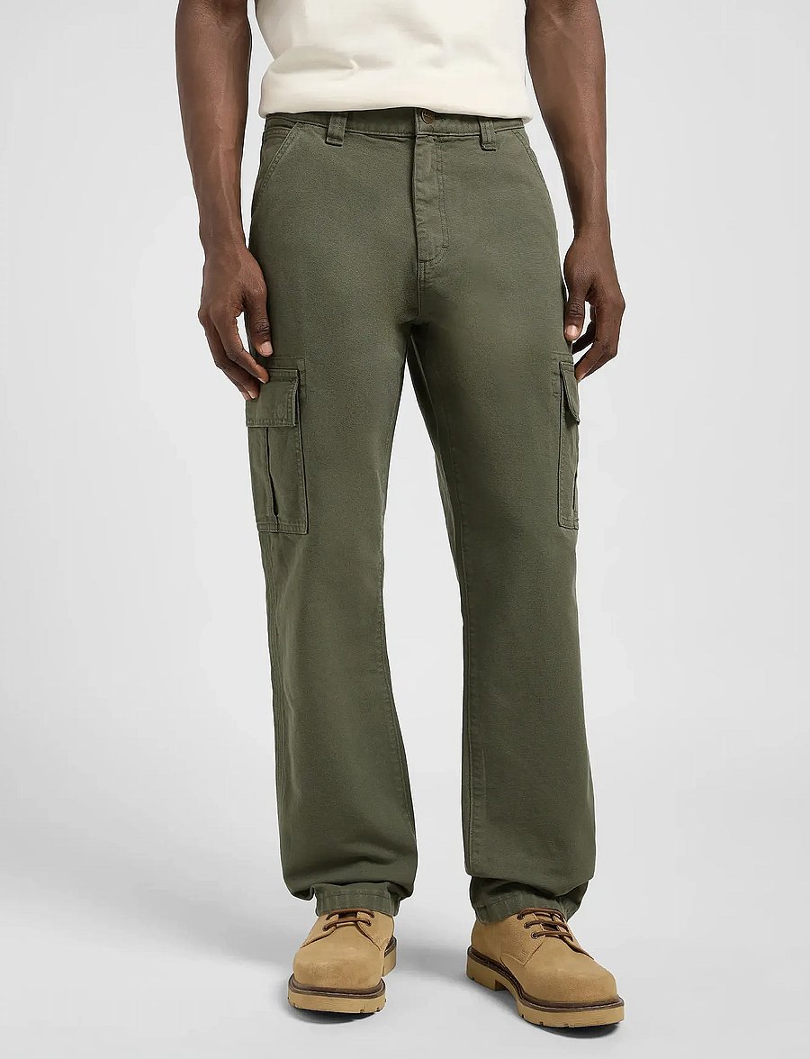 Lee Jeans - CARGO PANT - cargo pants - oak moss - 0