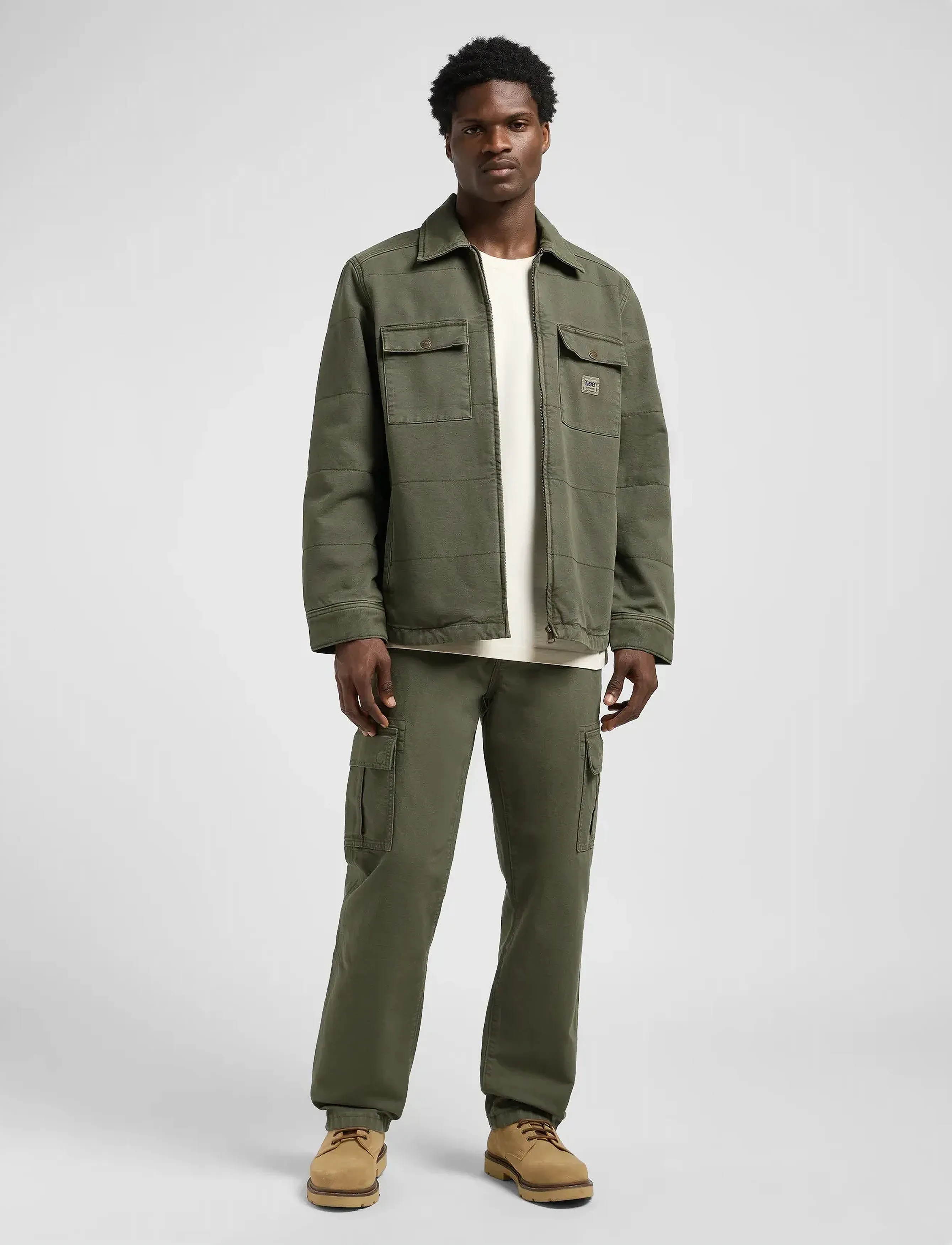 Lee Jeans - CARGO PANT - män - oak moss - 3