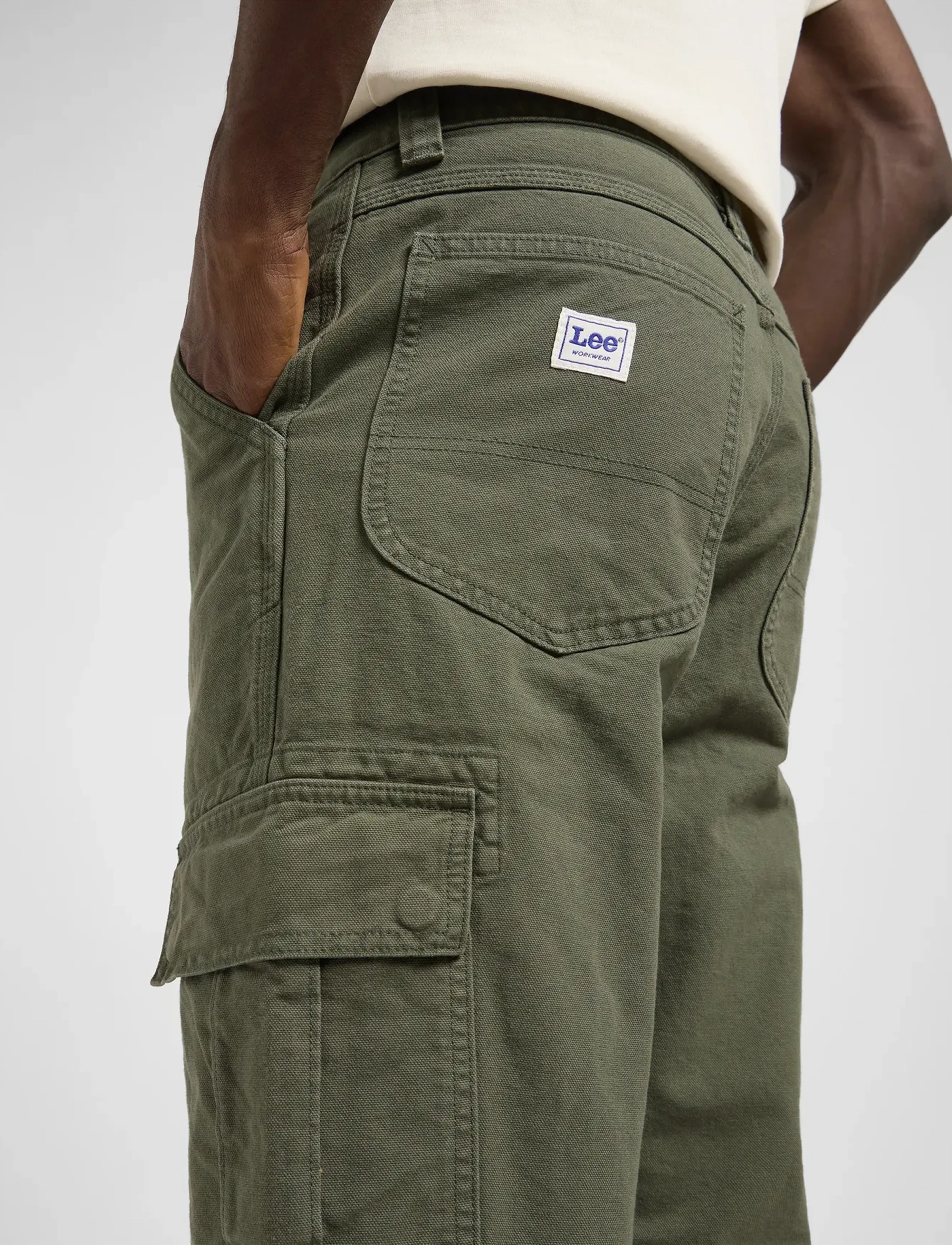 Lee Jeans - CARGO PANT - män - oak moss - 5