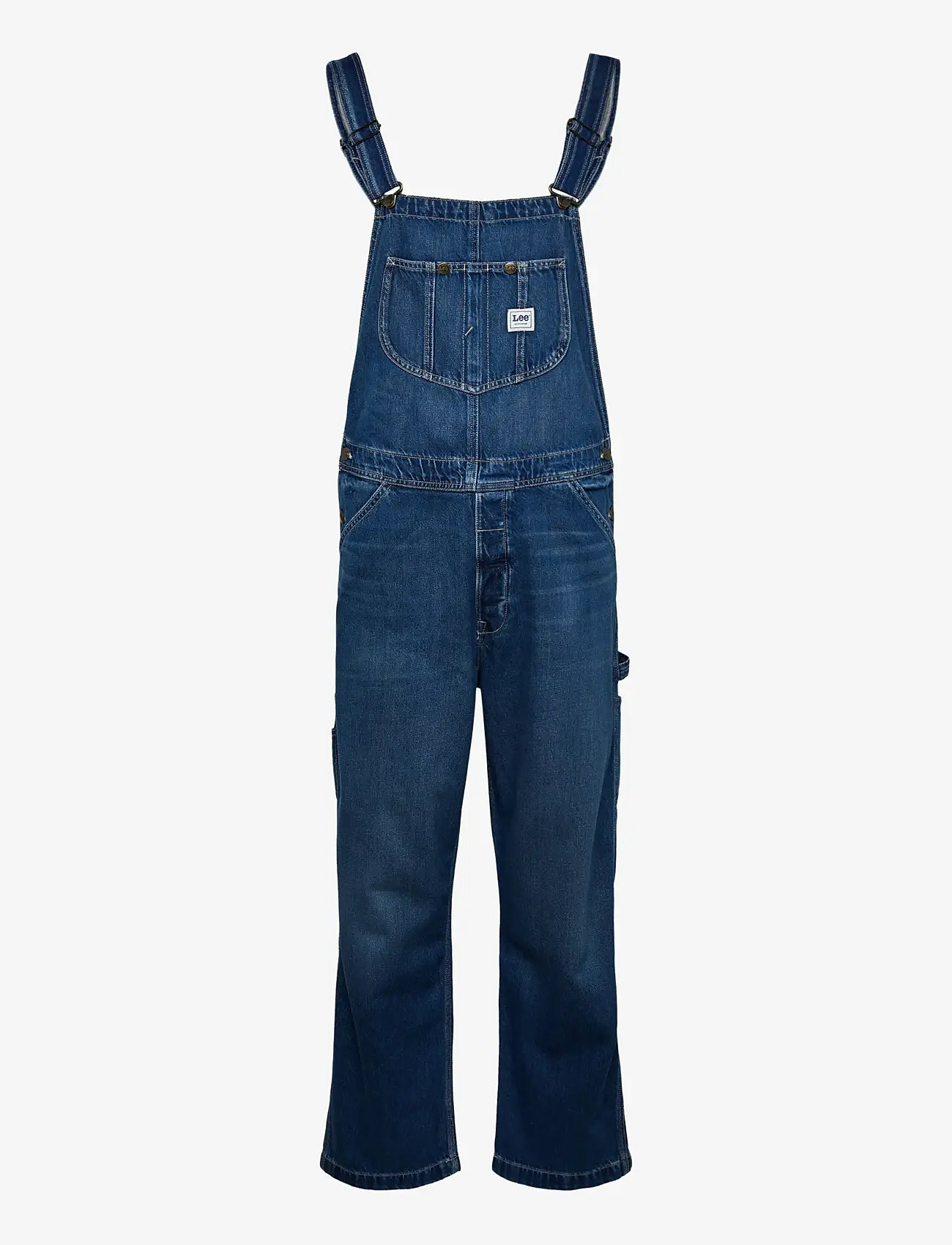 Lee Jeans - LEE BIB - boyfriend jeans - bash indigo - 0