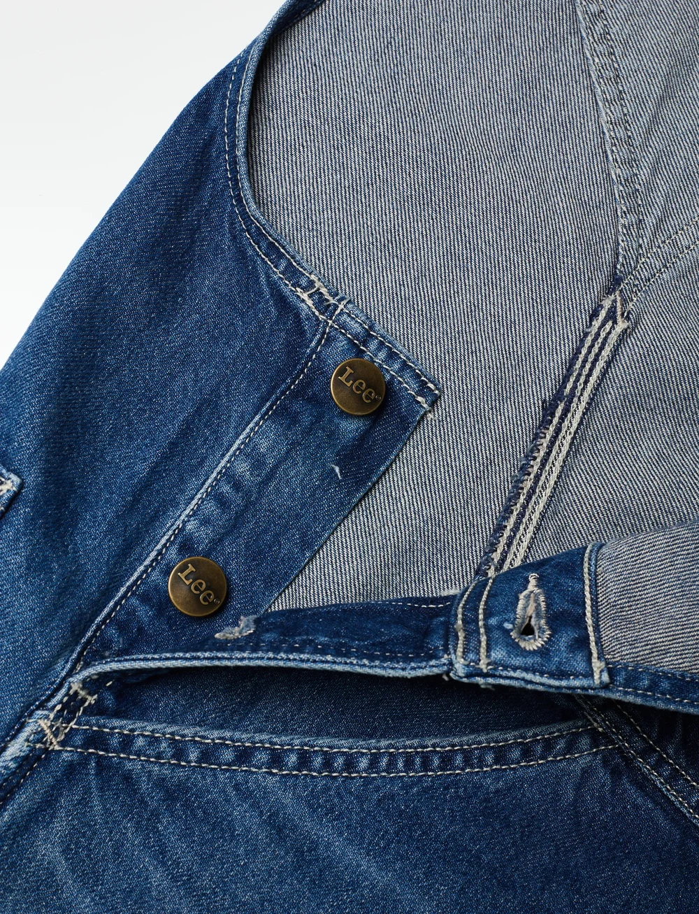 Lee Jeans - LEE BIB - boyfriend jeans - bash indigo - 2