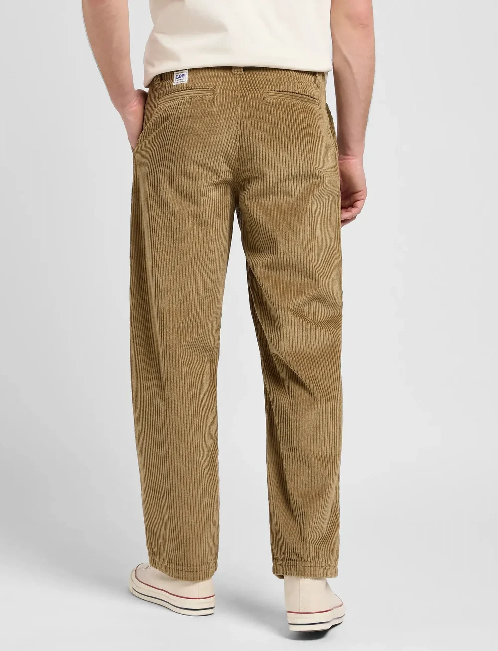 Lee Jeans - LOOSE WORKWEAR CHINO - chinos - dark khaki - 2
