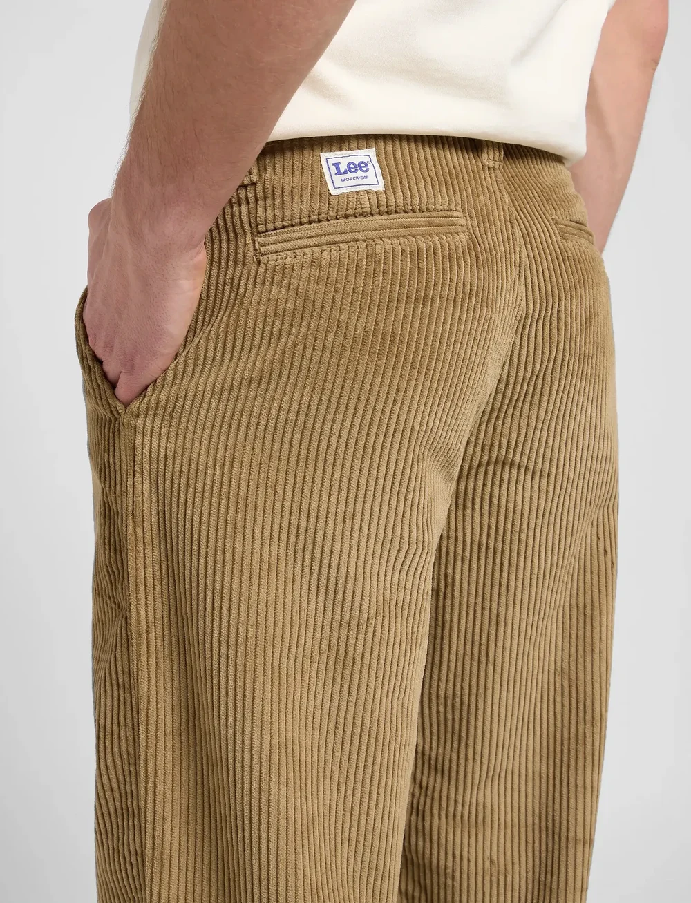 Lee Jeans - LOOSE WORKWEAR CHINO - chinos - dark khaki - 5