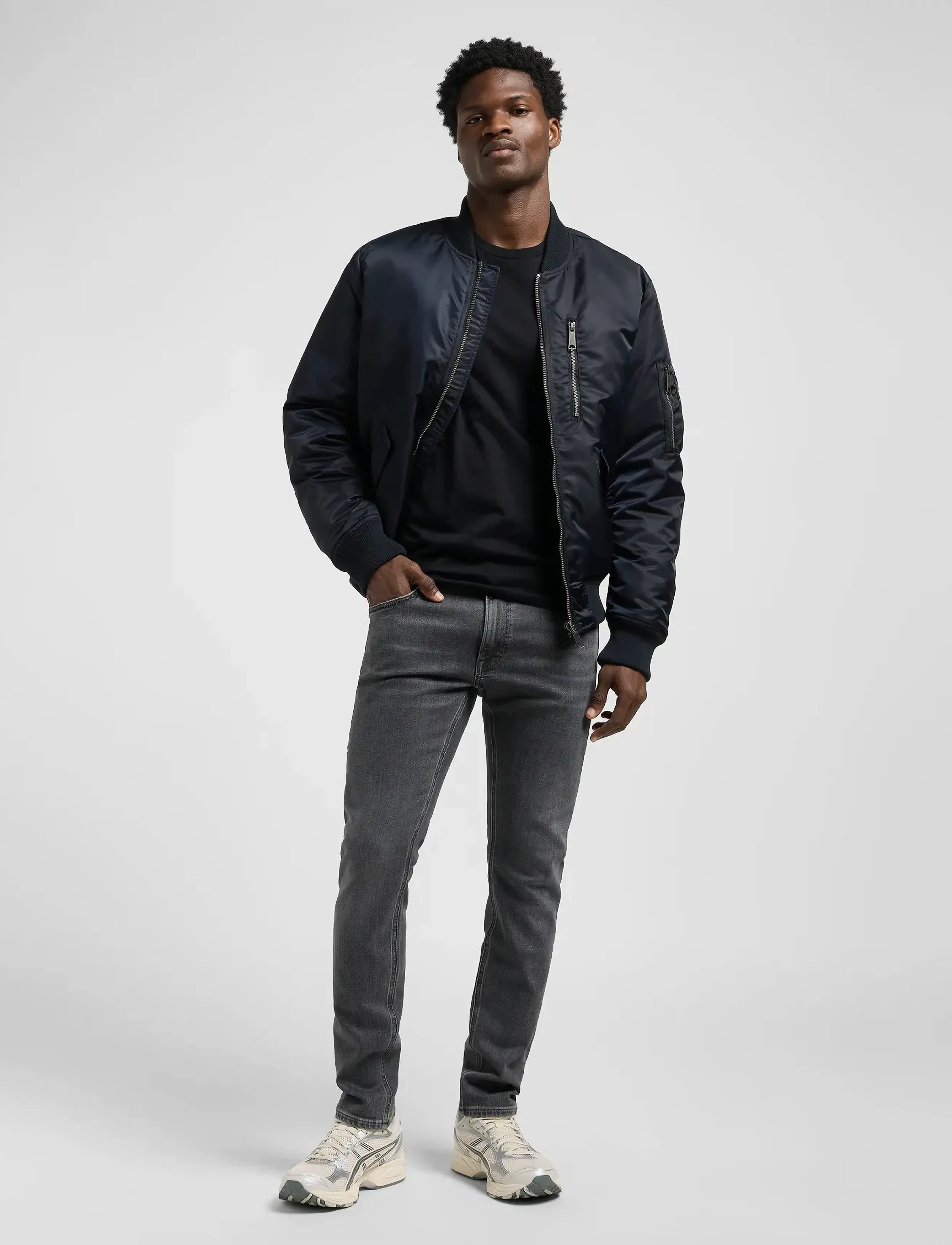 Lee Jeans - LUKE - kitsad teksad - ashes - 3
