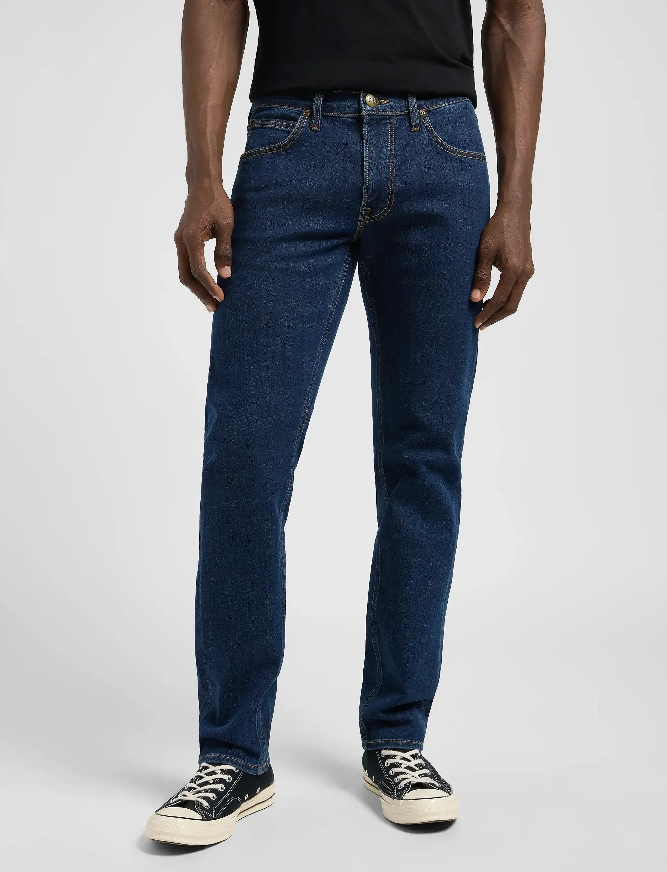 Lee Jeans Daren Zip Fly, 33 x 30, Jeans, Marineblau - Regular, Männerswear