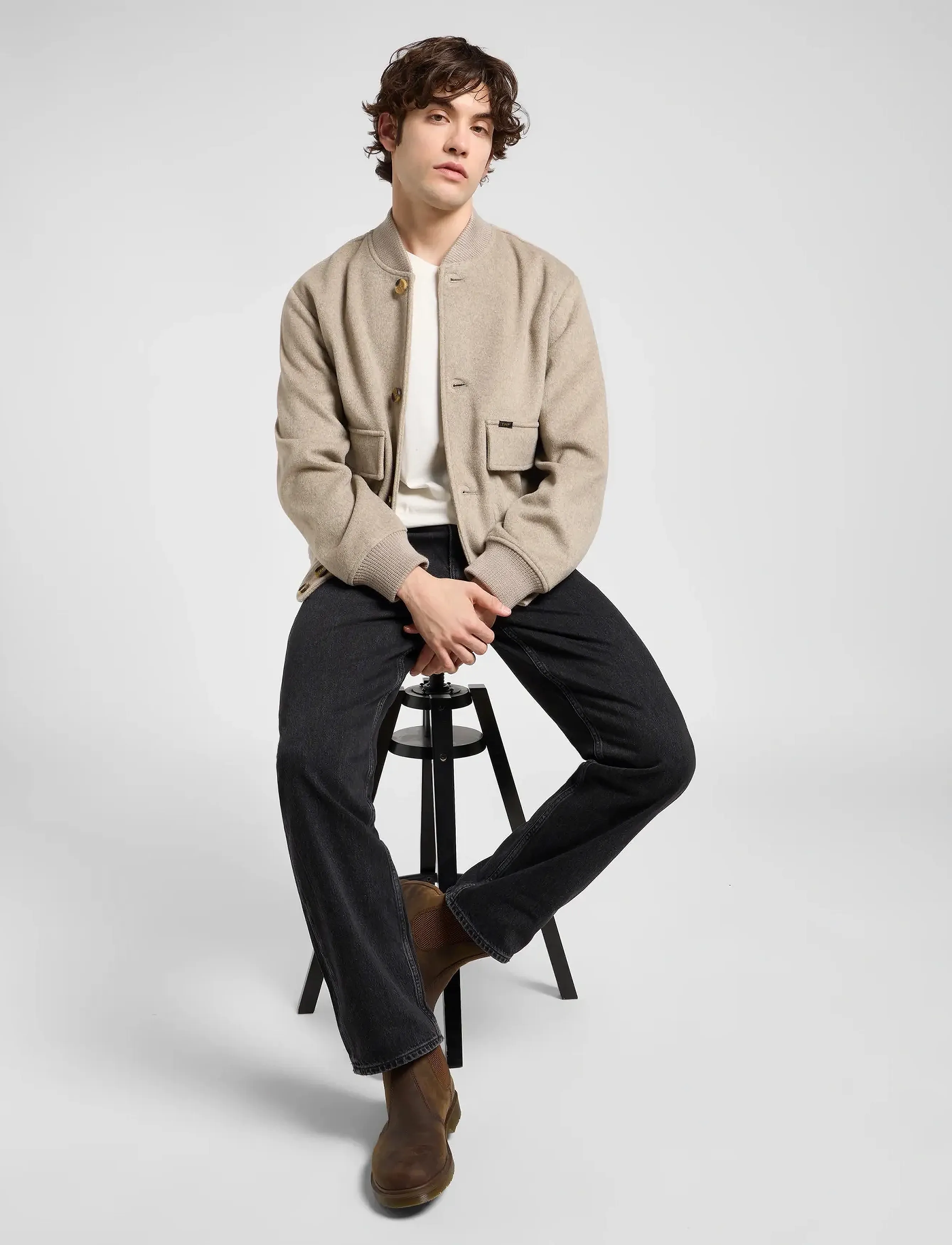 Lee Jeans HADEN - Teksad - CERBERUS / black