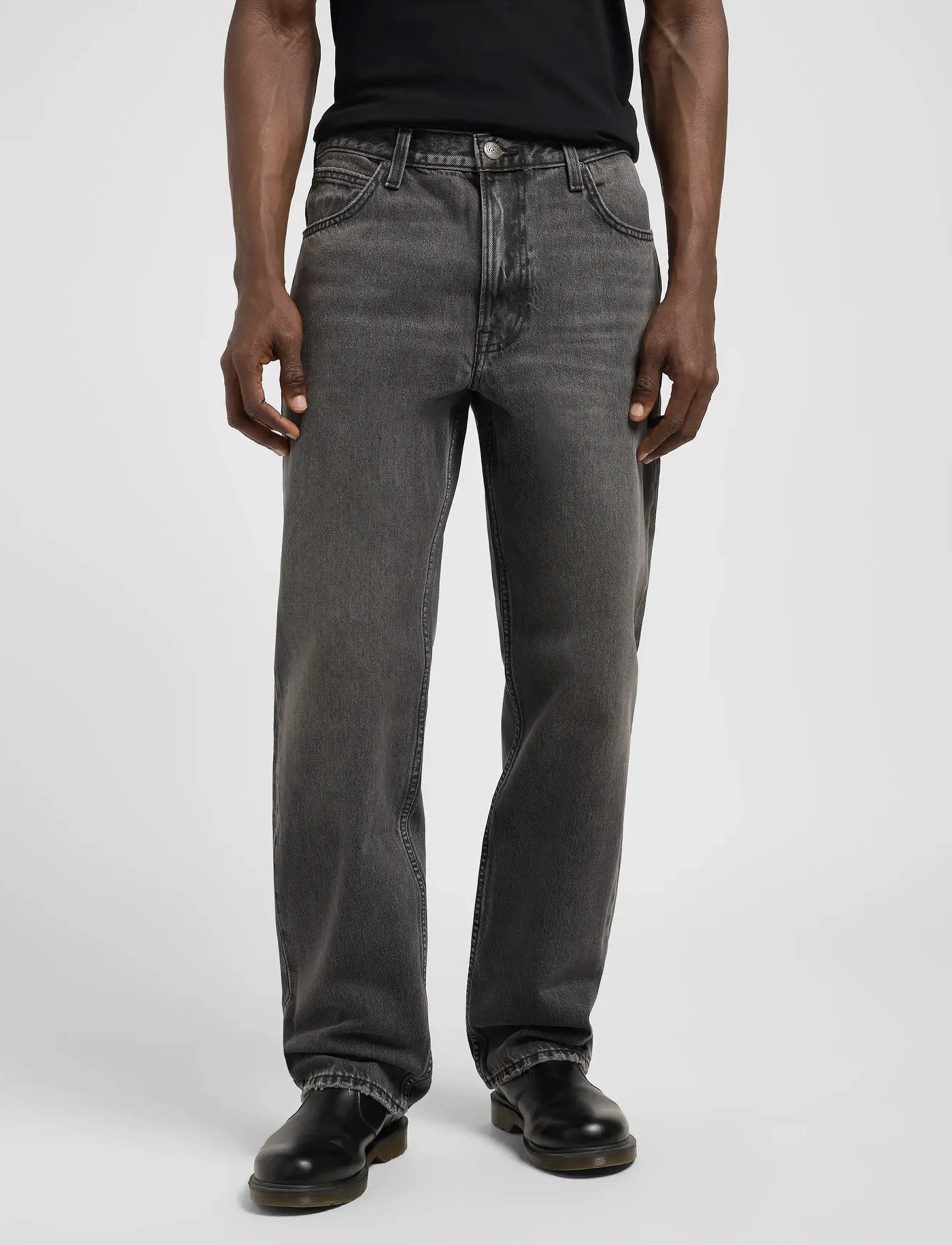 Lee Jeans ASHER - Lee Jeans - DEEP OBSIDIAN / black