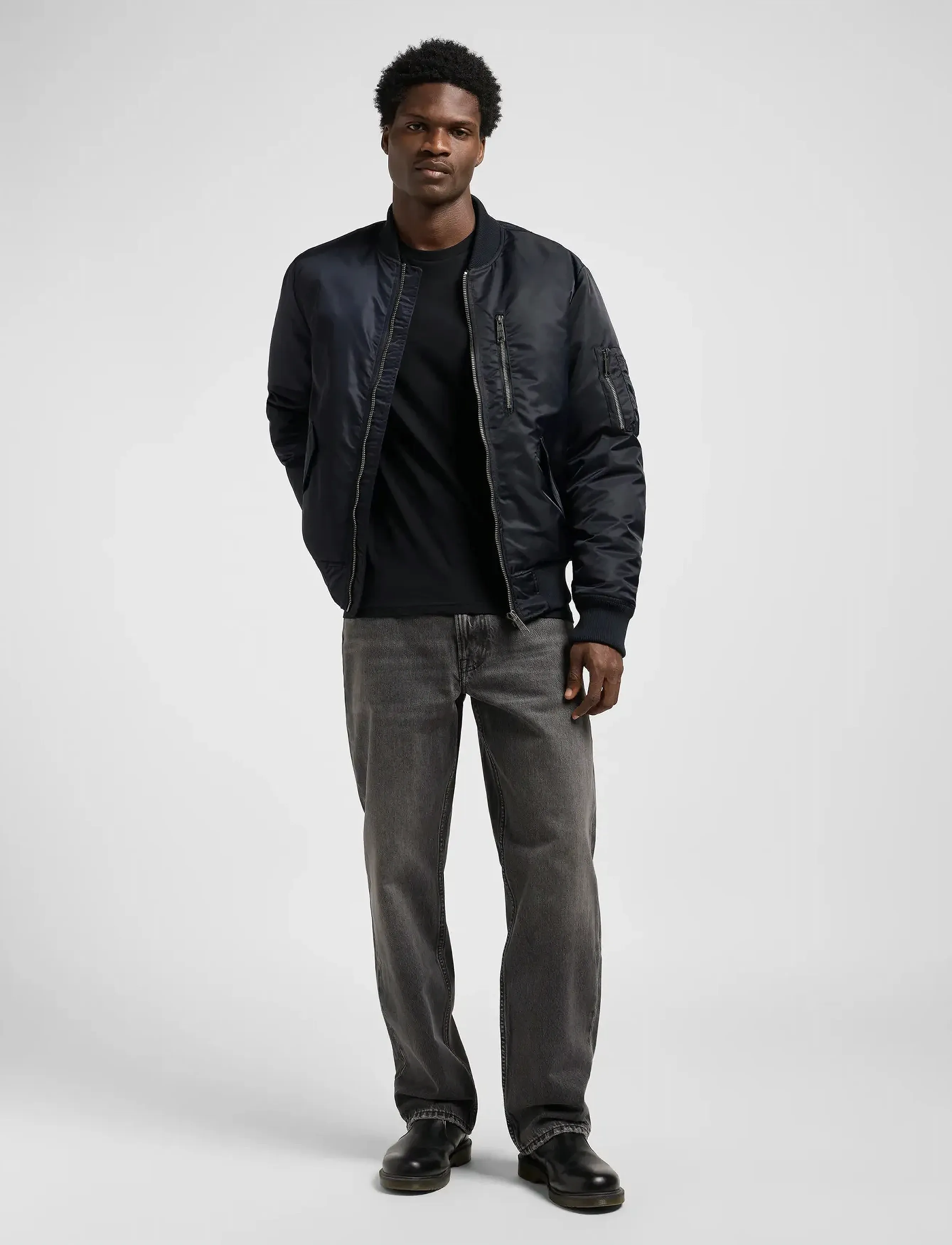 Lee Jeans - ASHER - hosen & jeans - deep obsidian - 3