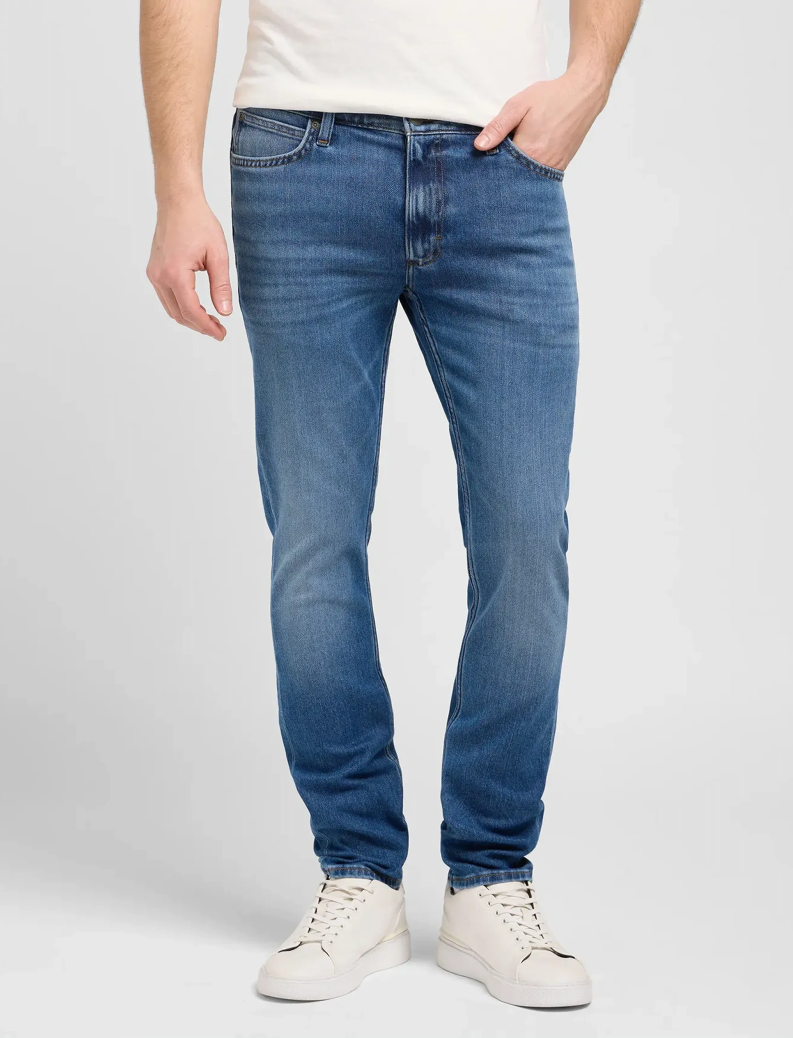 Lee Jeans Luke, 38 x 34, Blue, Jeans > Almindelige, Herre