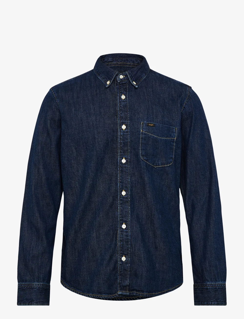 Lee Jeans - LEE BUTTON DOWN - jeanshemden - rinse - 0
